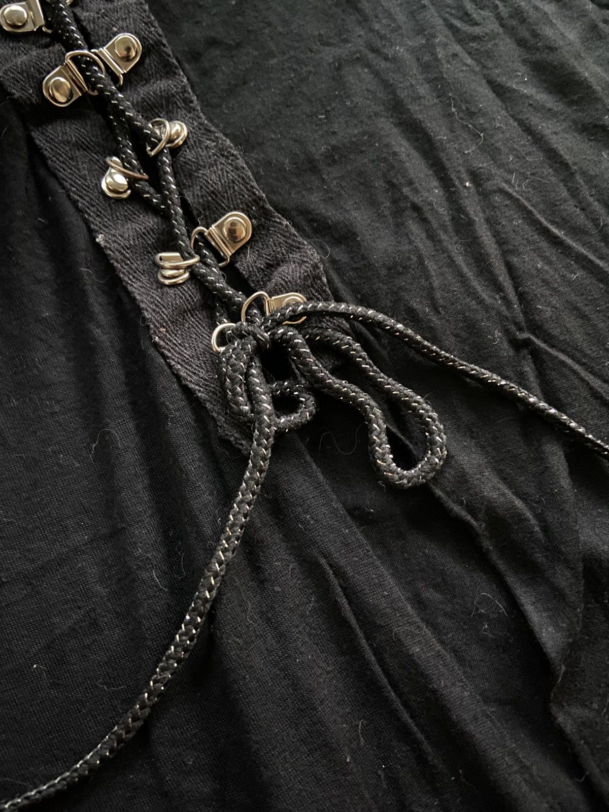 14th Addiction 2000s Leafer Ltd - Vkei Style Skull Beads Rope Back Tee Size ONE SIZE - 8 Thumbnail