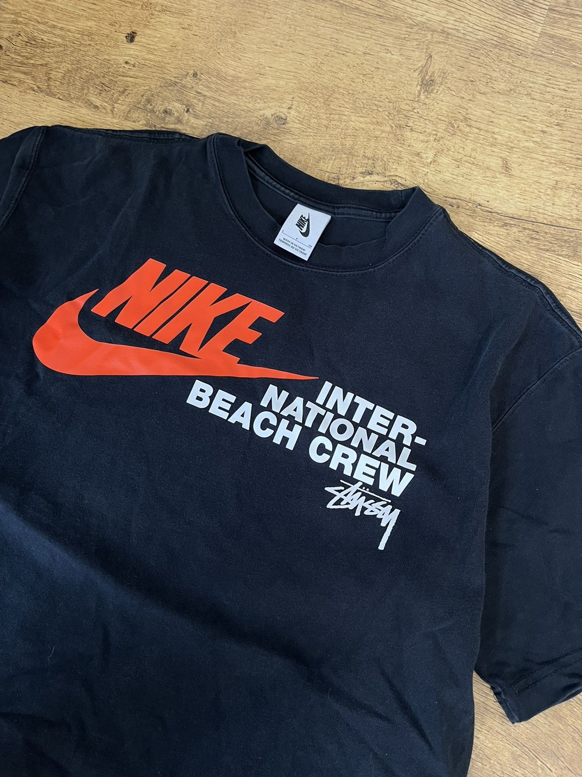 Nike × Stussy Stüssy x Nike Beach Crew T-shirt Size US S / EU 44-46 / 1 - 2 Thumbnail