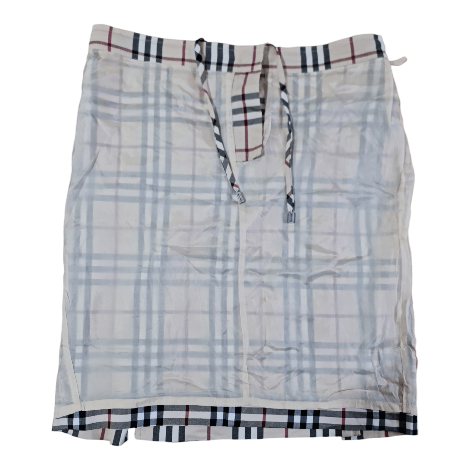 Burberry Burberry London Nova Check plaid Cotton mid length Skirt Size 32" / US 10 / IT 46 - 3 Thumbnail