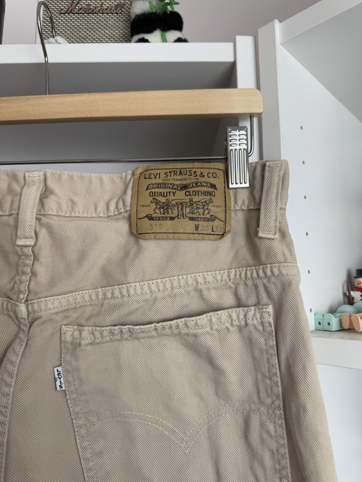 Levi's × Vintage Vintage 90s Levi’s 519 pants 33x32 casual retro wrangler lee Size US 33 - 6 Thumbnail