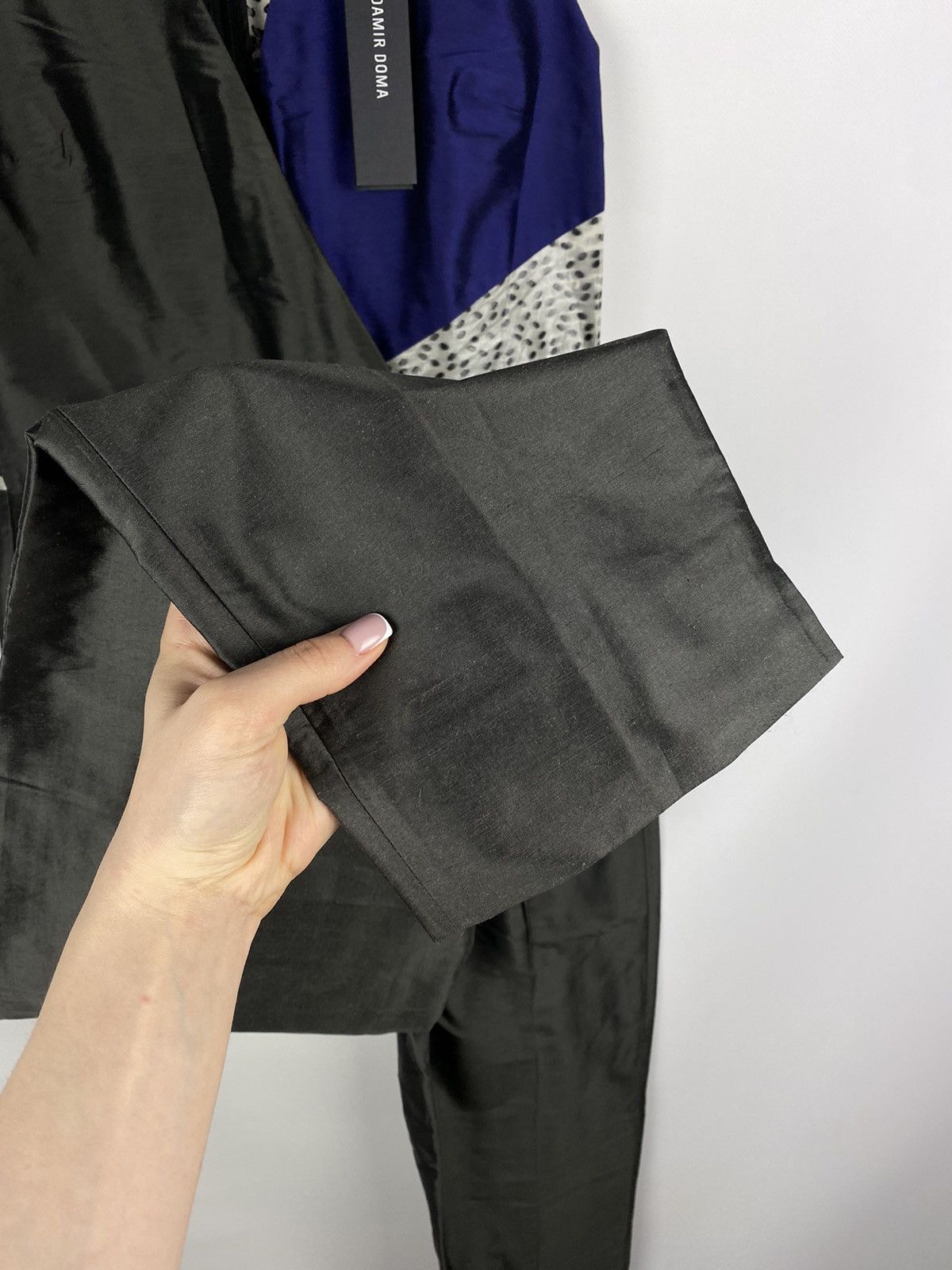 Damir Doma BNWT! Damir Doma ladies silk jumpuit overall size 40 / L Size 27" / US 4 / IT 40 - 11 Thumbnail