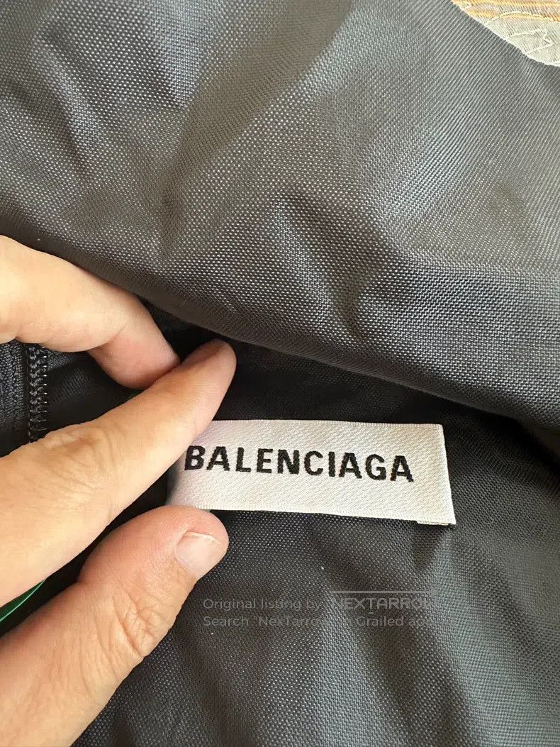 Balenciaga Balenciaga Distressed Denim Jacket Patchwork Coat Size XXS / US 00 / IT 34 - 3 Thumbnail