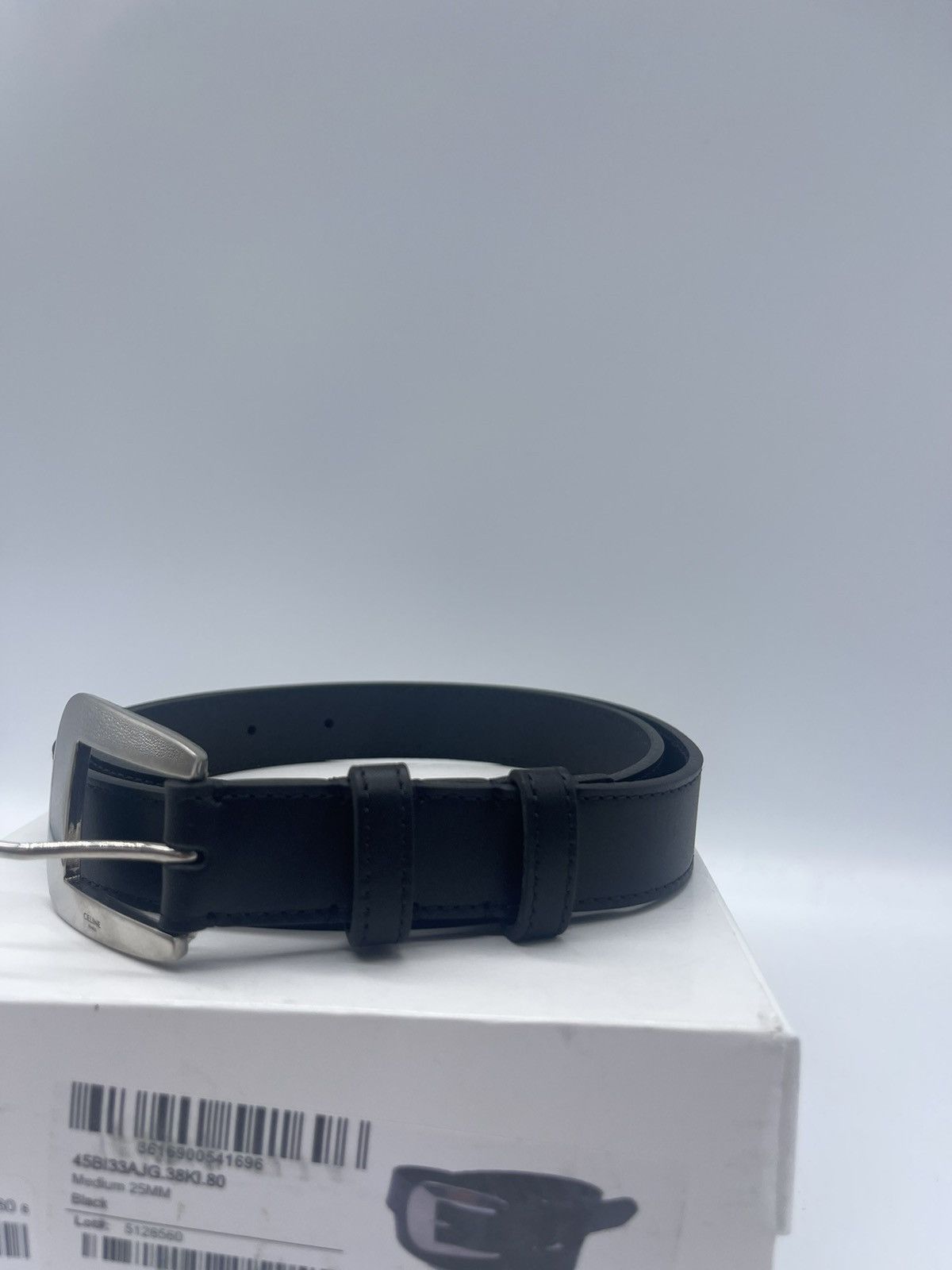 Celine Celine Black Medium Belt Size 80cm Size ONE SIZE - 3 Thumbnail