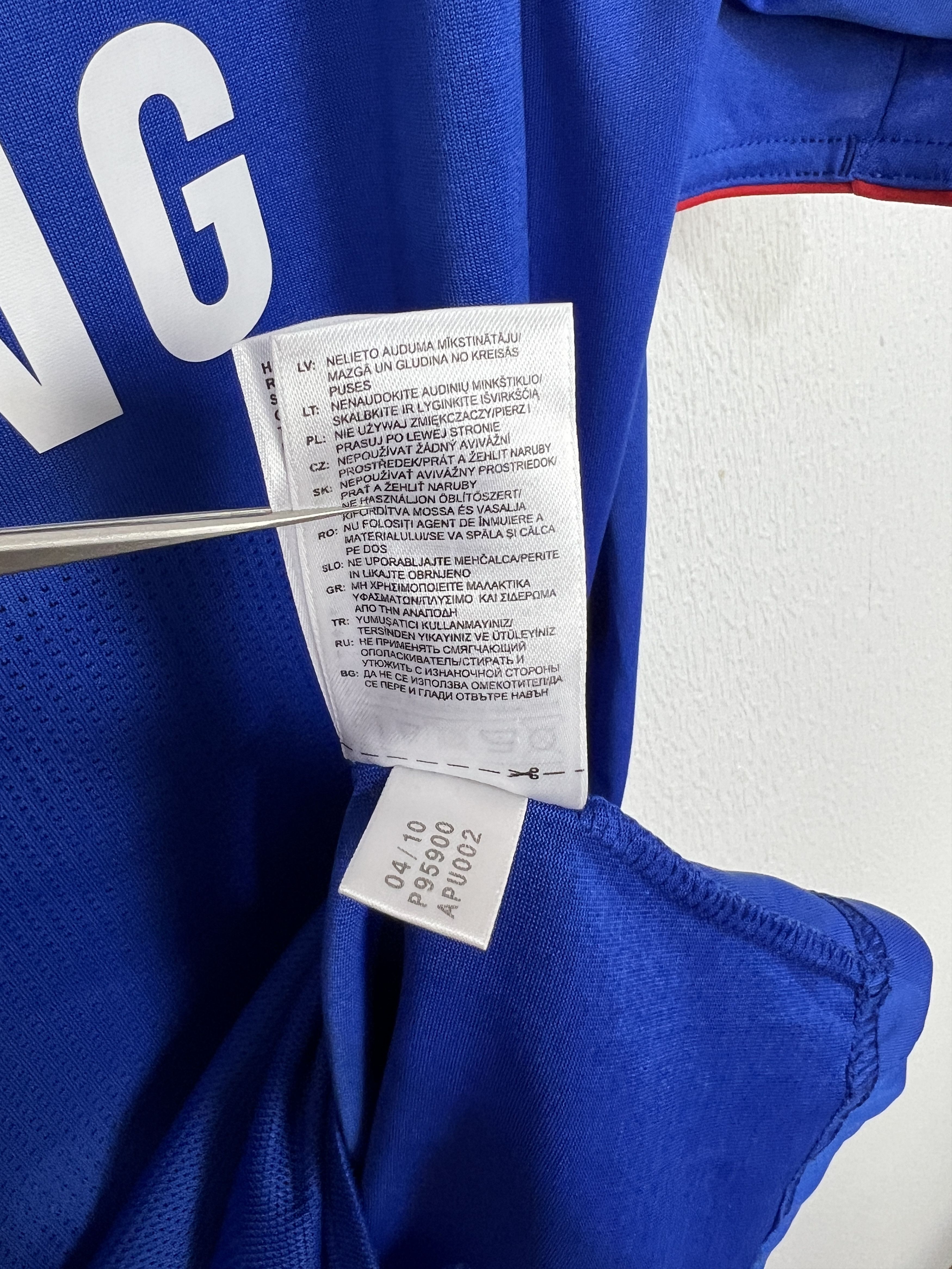 Adidas Chelsea Home football shirt 2010 Soccer Adidas Jersey Mens Size US S / EU 44-46 / 1 - 11 Thumbnail