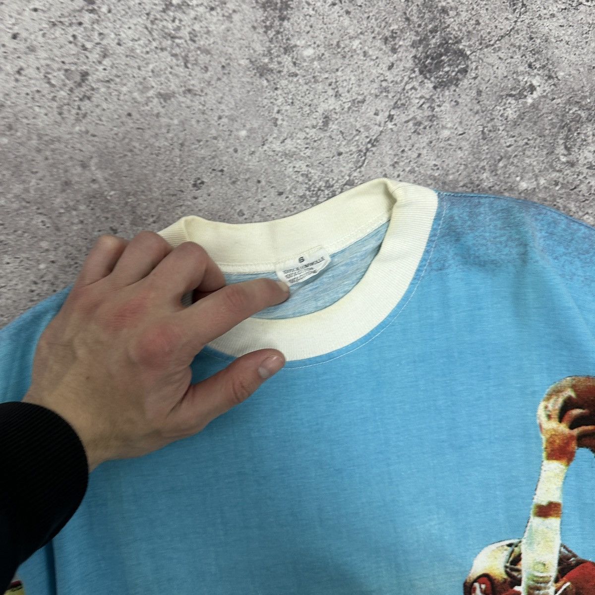 Vintage Vintage 90s American Football AOP rare tee AllOverPrint y2k Size US M / EU 48-50 / 2 - 7 Thumbnail