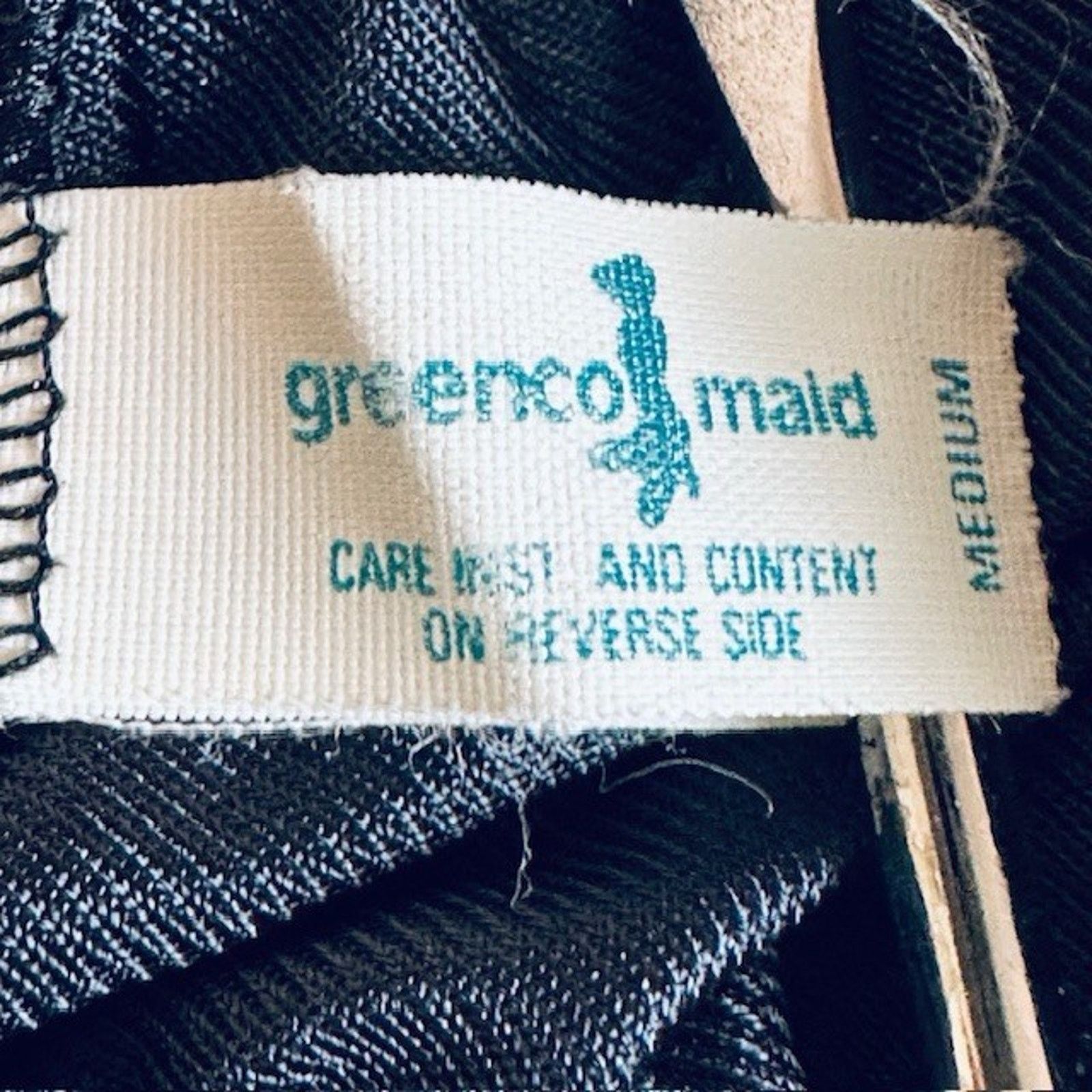 Other Greenco Maid Black Slip, Nylon Exclusive of Ornamentation M Size ONE SIZE - 2 Thumbnail