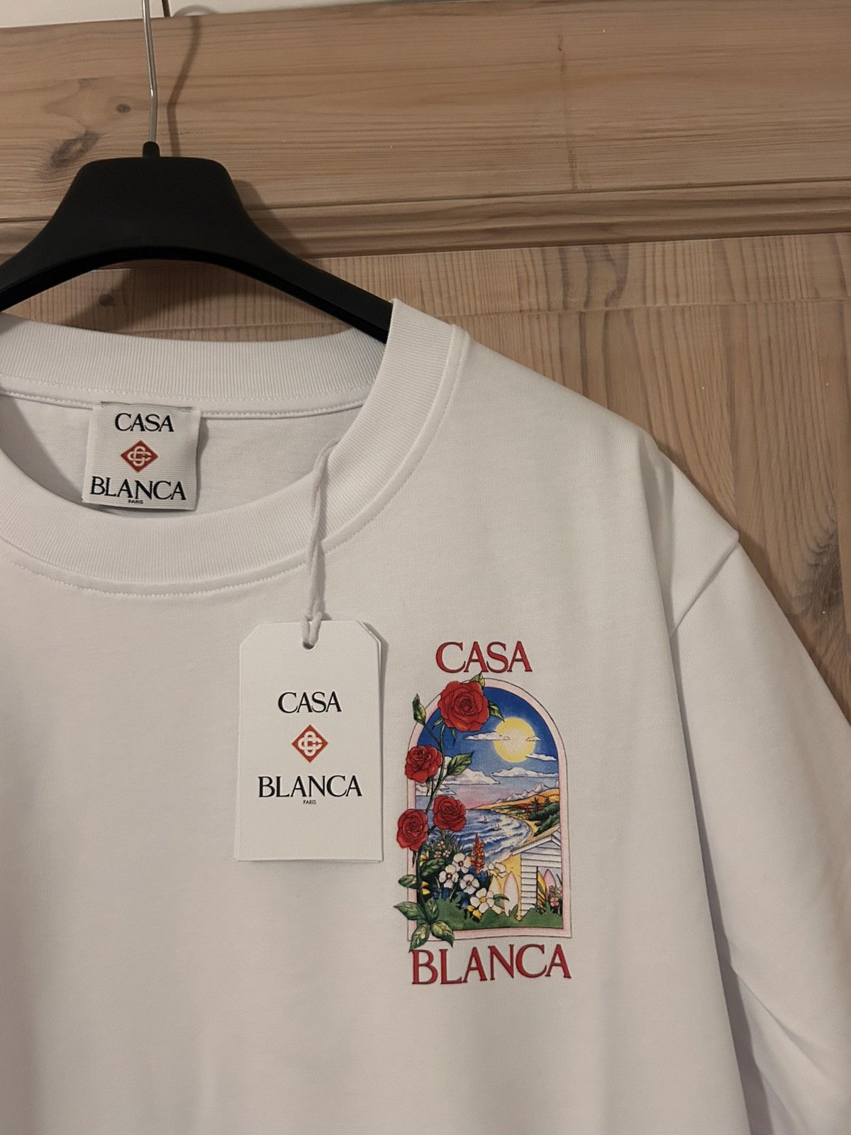 Casablanca Casablanca Logo T-Shirt Size US XL / EU 56 / 4 - 2 Thumbnail