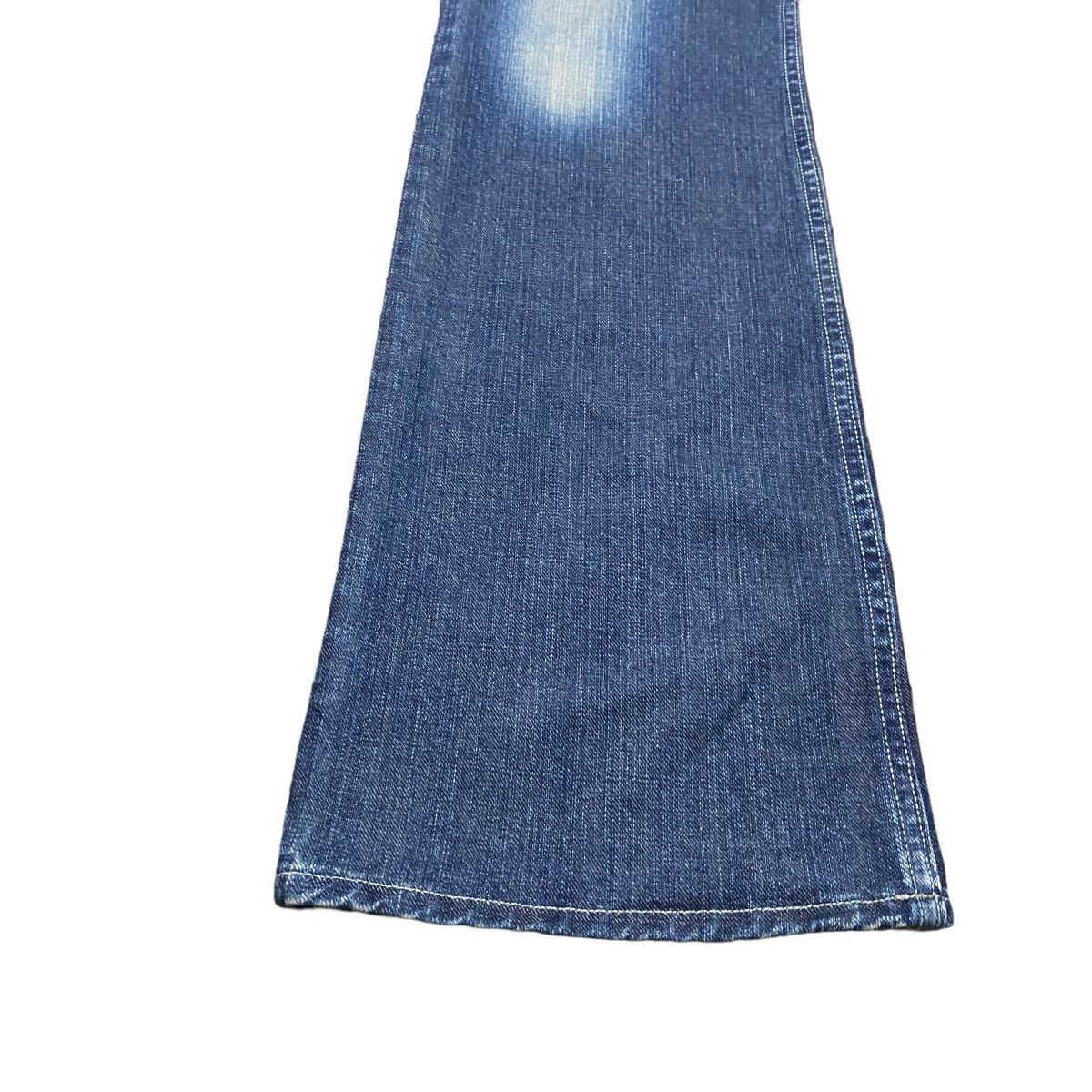 Japanese Brand Wizzard Japan Clawmark Denim Flare Jeans Hedi Slimane Size US 32 / EU 48 - 8 Thumbnail
