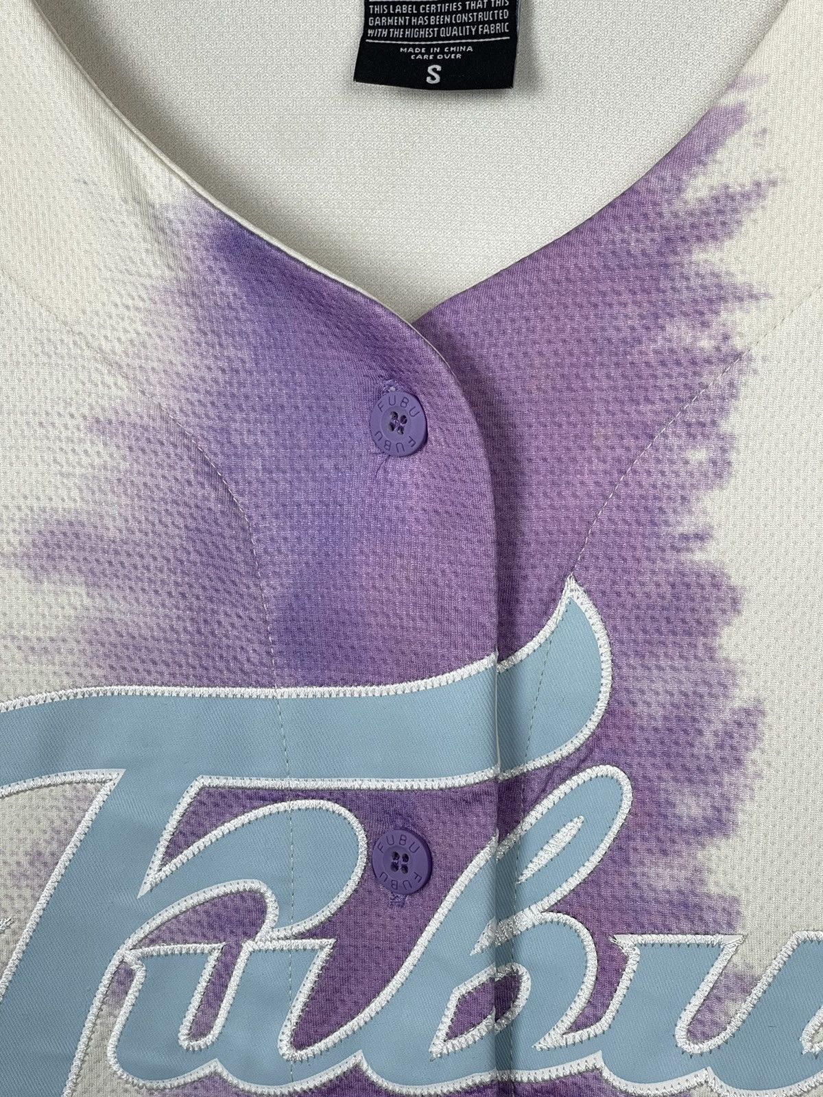Fubu Y2K Fubu 05 Tie Dye Baseball Jersey T-Shirt Men’s Size S Size US S / EU 44-46 / 1 - 12 Thumbnail