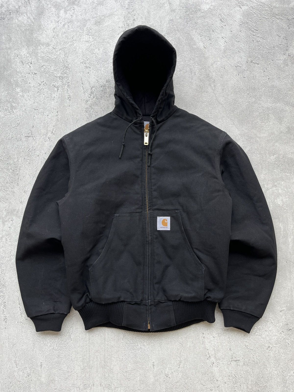 Carhartt × Vintage Vintage 90's Carhartt J79 BLK Southwest Aztec