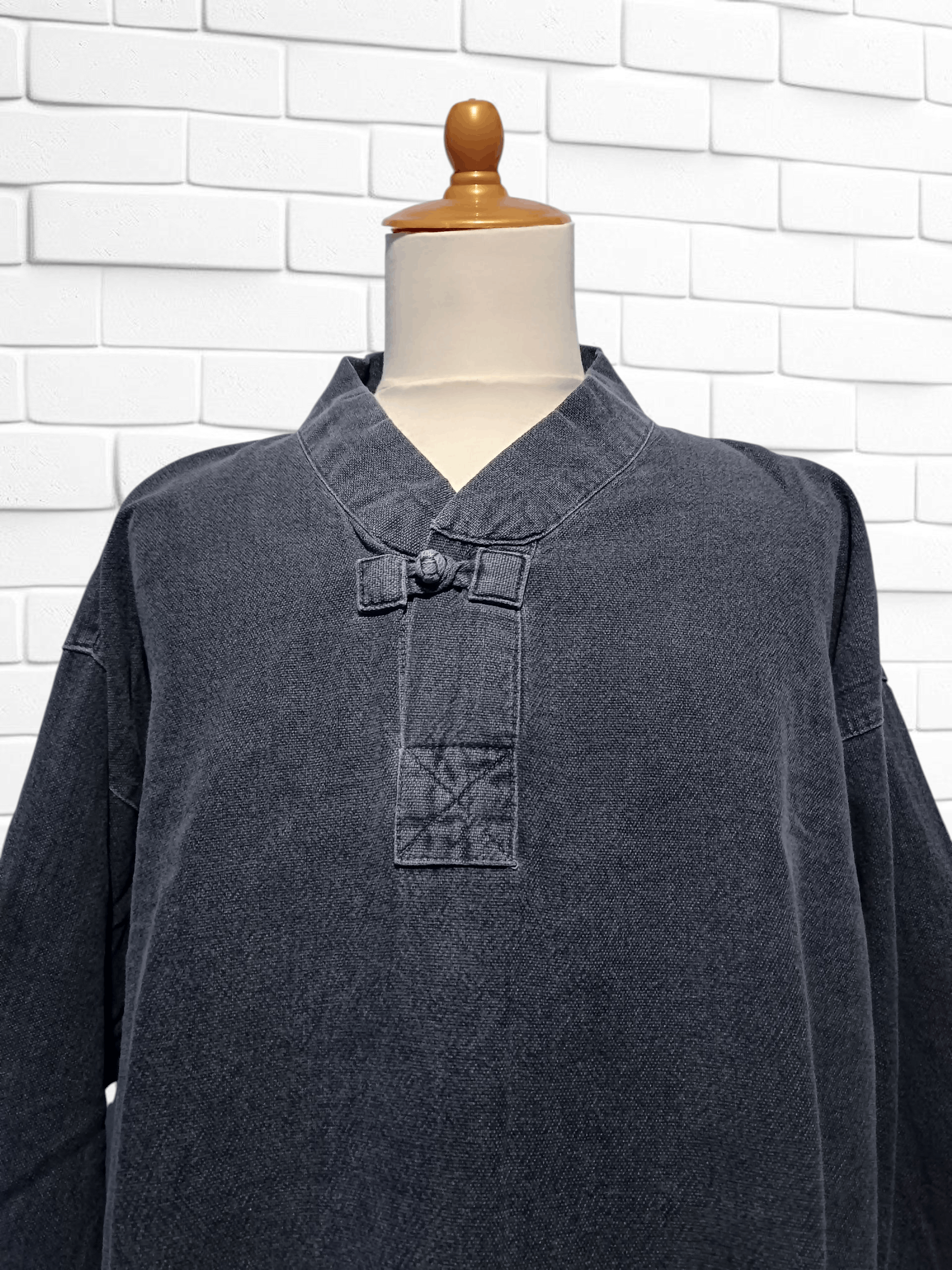 Japanese Brand Vintage Traditional Linen T-shirt Style Kanye West Size US L / EU 52-54 / 3 - 3 Thumbnail