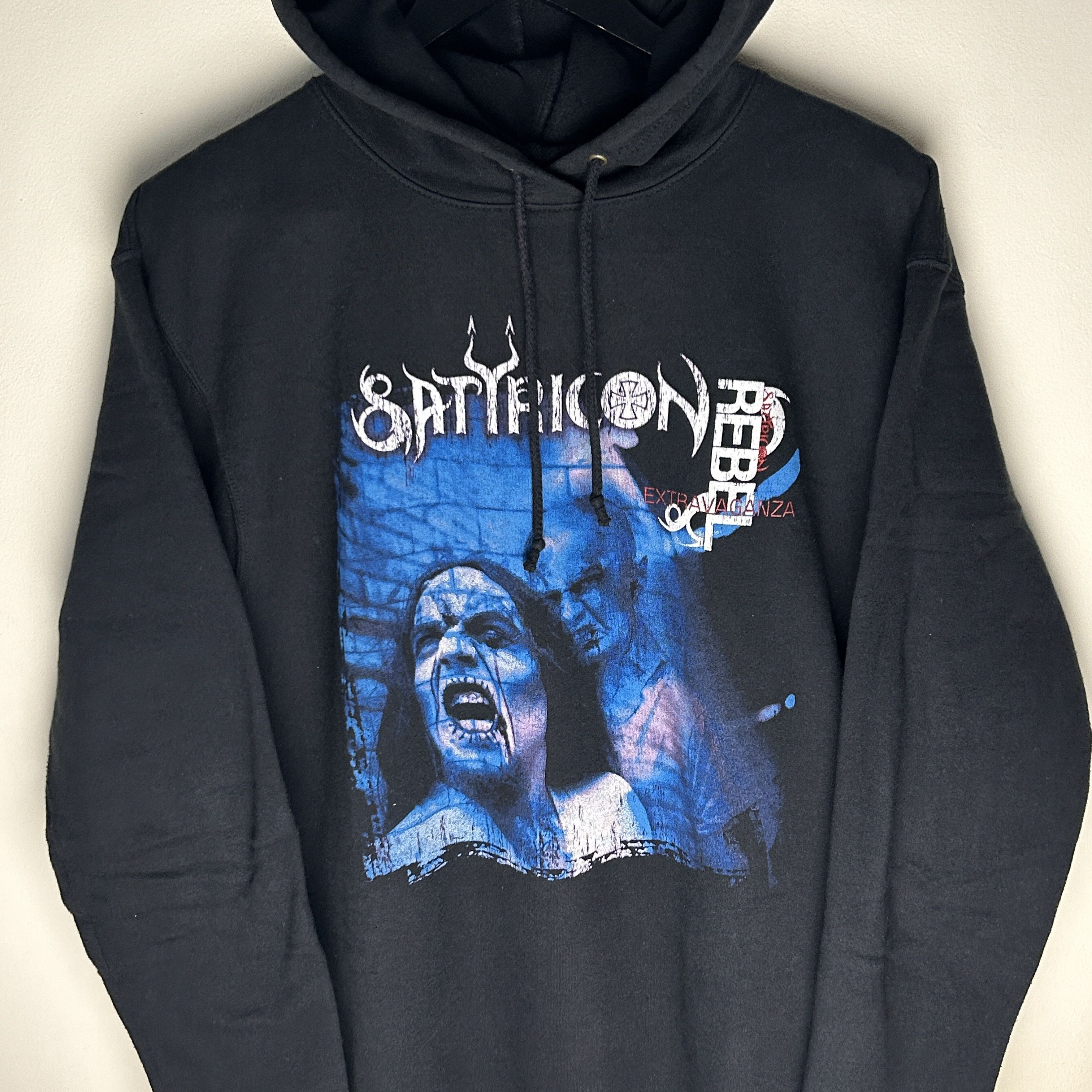 Band Tees Vintage Satyricon Rebel Extravaganza 1999 Band Hoodie Size US L / EU 52-54 / 3 - 3 Thumbnail