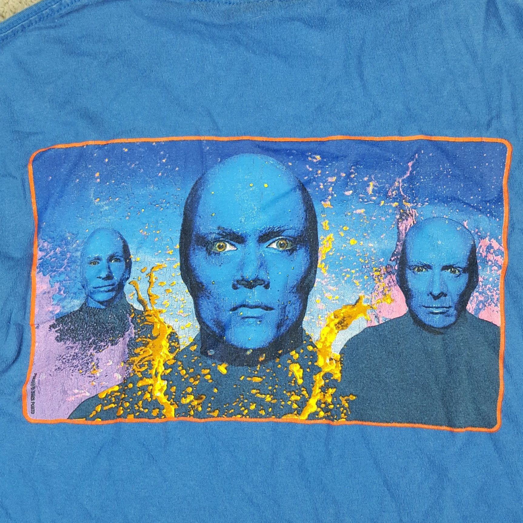 Vintage VINTAGE The Blue Man Group NY Size S Y2K Graphic Dancing Show Retro T Shirt Size US S / EU 44-46 / 1 - 5 Thumbnail
