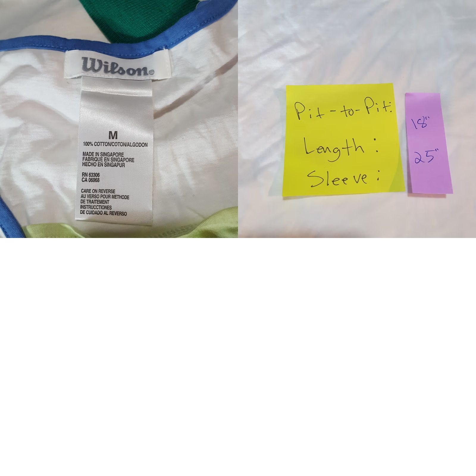 Wilson Wilson Sportswear Shirt Women's Medium Sleeveless Tank Top Athletic Preppy T Size M / US 6-8 / IT 42-44 - 8 Thumbnail