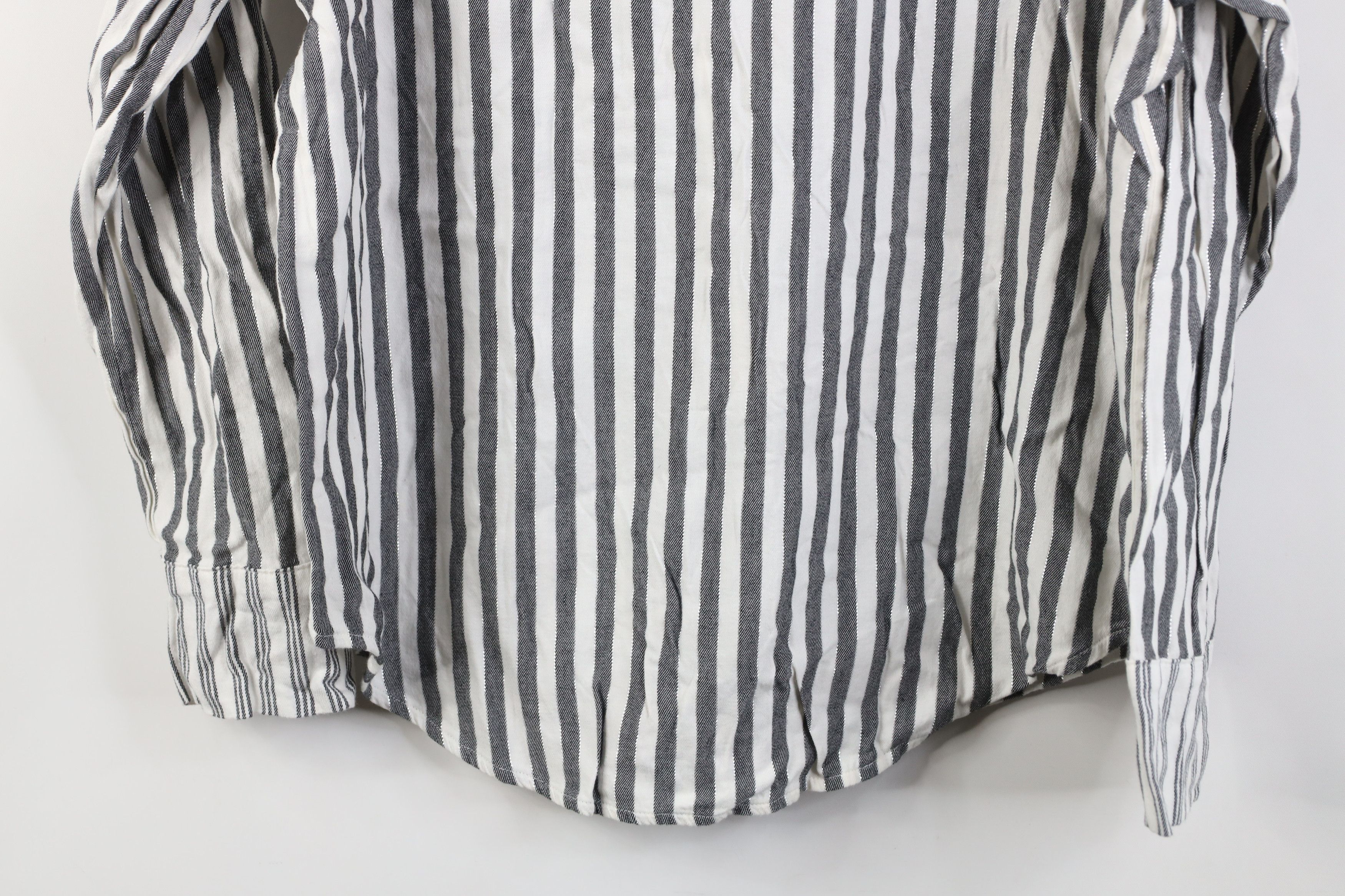 Victoria's Secret Vintage Y2K Victorias Secret Flannel Sleep Button Shirt Size M / US 6-8 / IT 42-44 - 12 Thumbnail