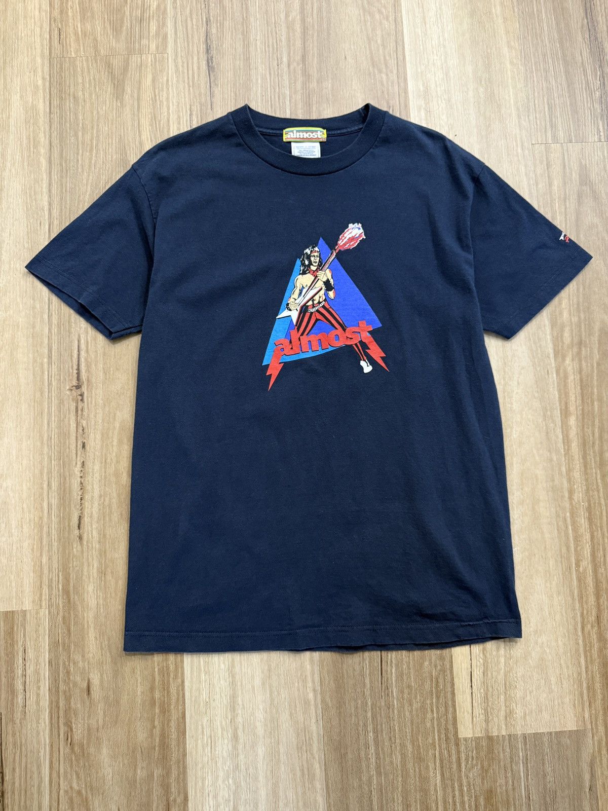 Vintage 2004 Almost Rocker Skate Y2K T-Shirt Size Large