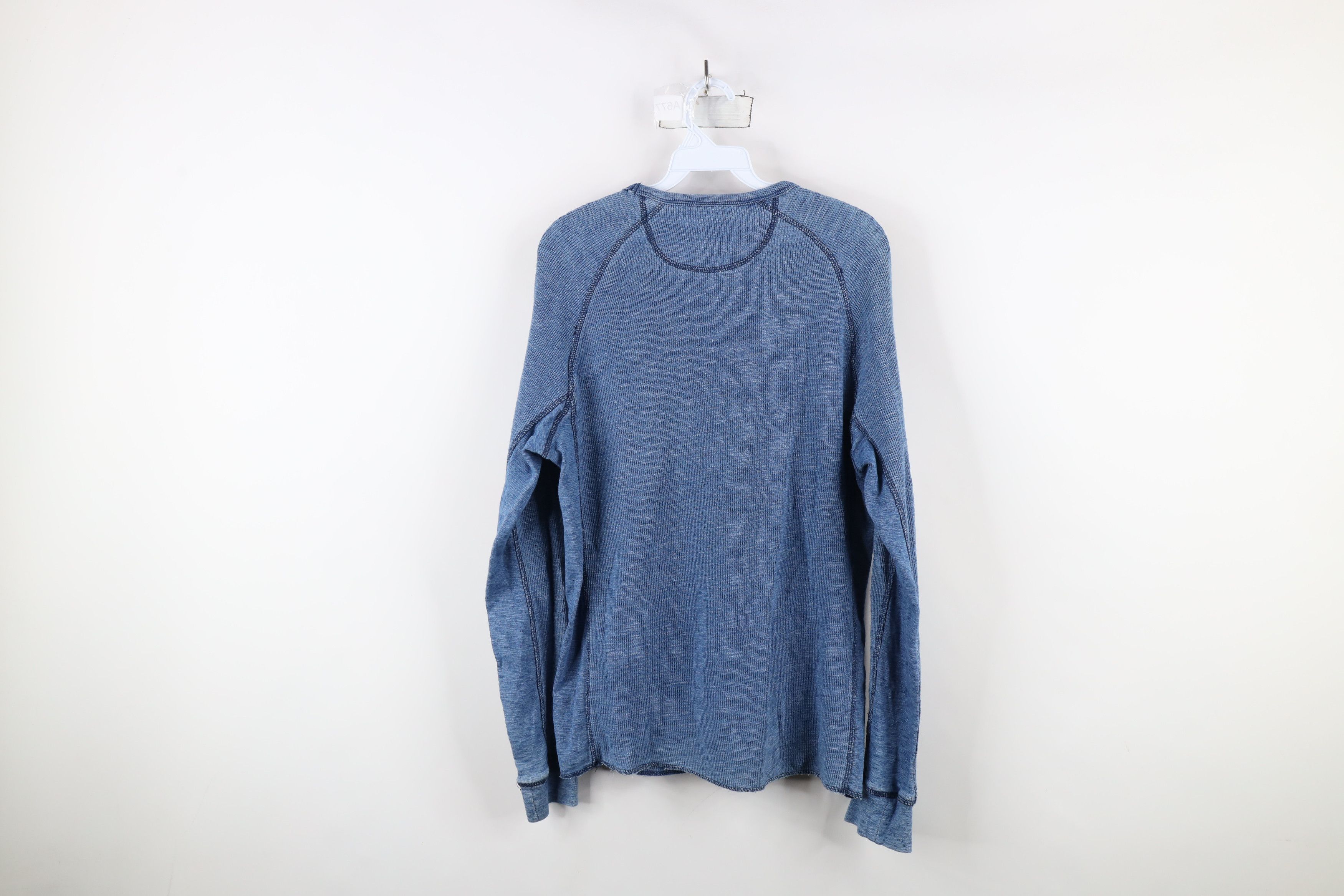 Lucky Brand × Vintage Vintage Y2K Lucky Brand Waffle Knit Long Sleeve T-Shirt Size US S / EU 44-46 / 1 - 10 Thumbnail