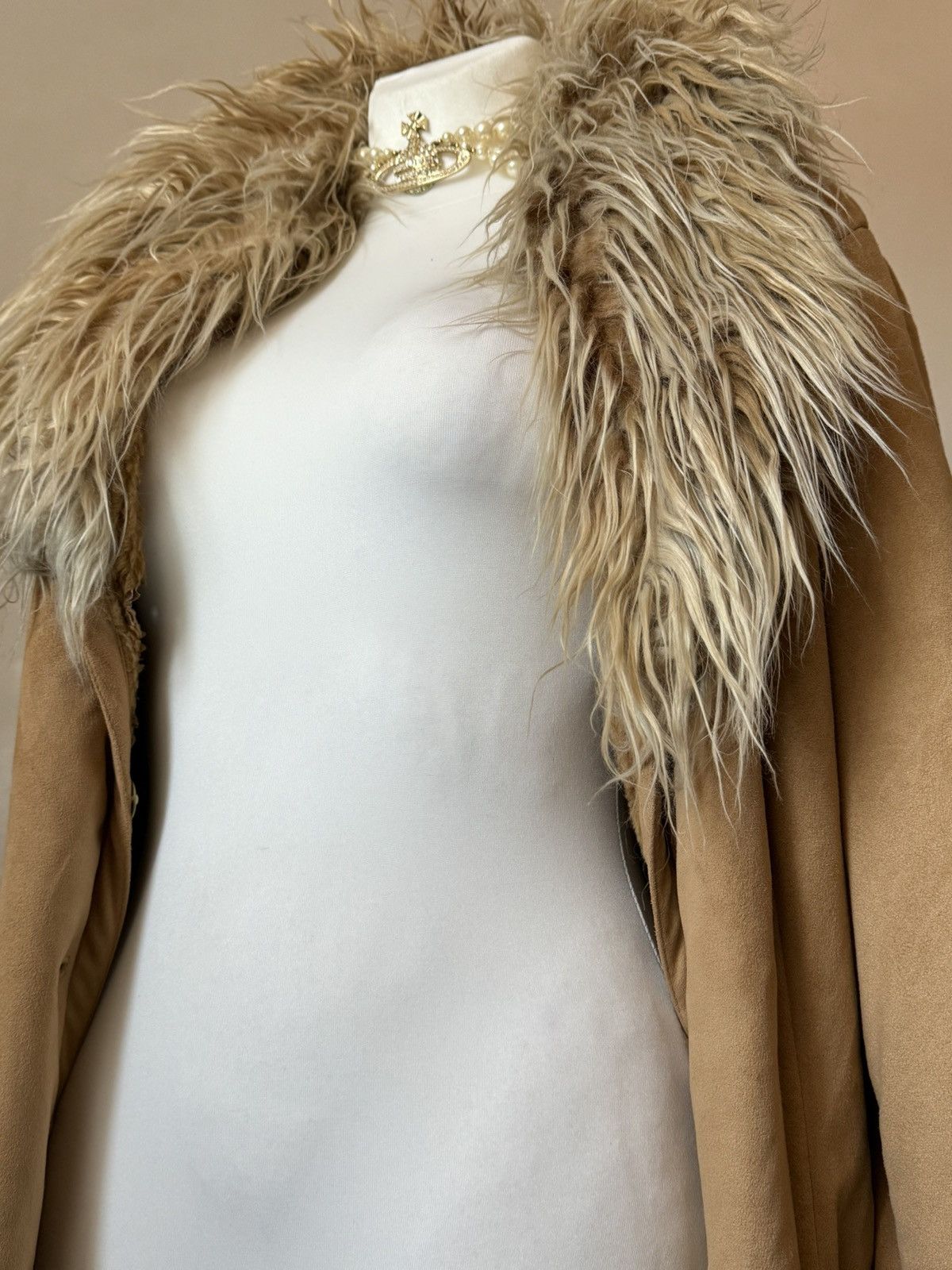 Vintage Vintage Afgan Penny Lane maxi faux fur coat Size M / US 6-8 / IT 42-44 - 4 Thumbnail