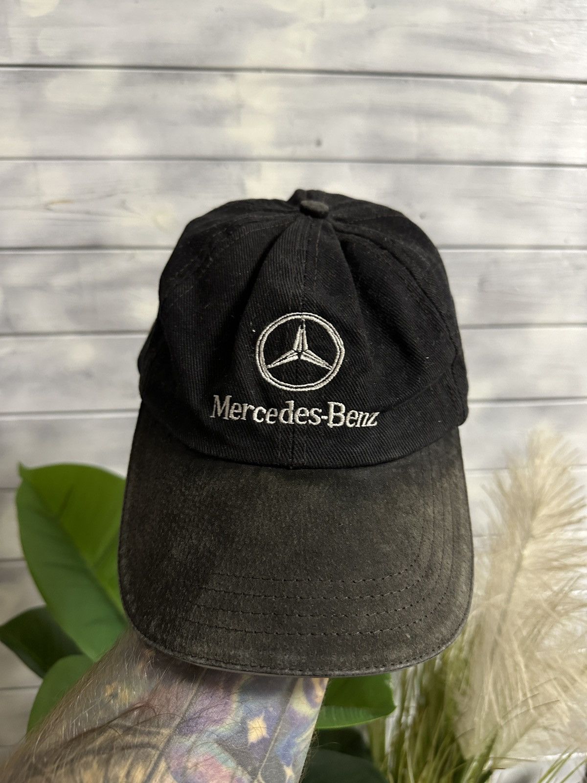 Mercedes-Benz Rare Vintage Cap Mercedes l-Benz Y2K style. Size ONE SIZE - 2 Thumbnail