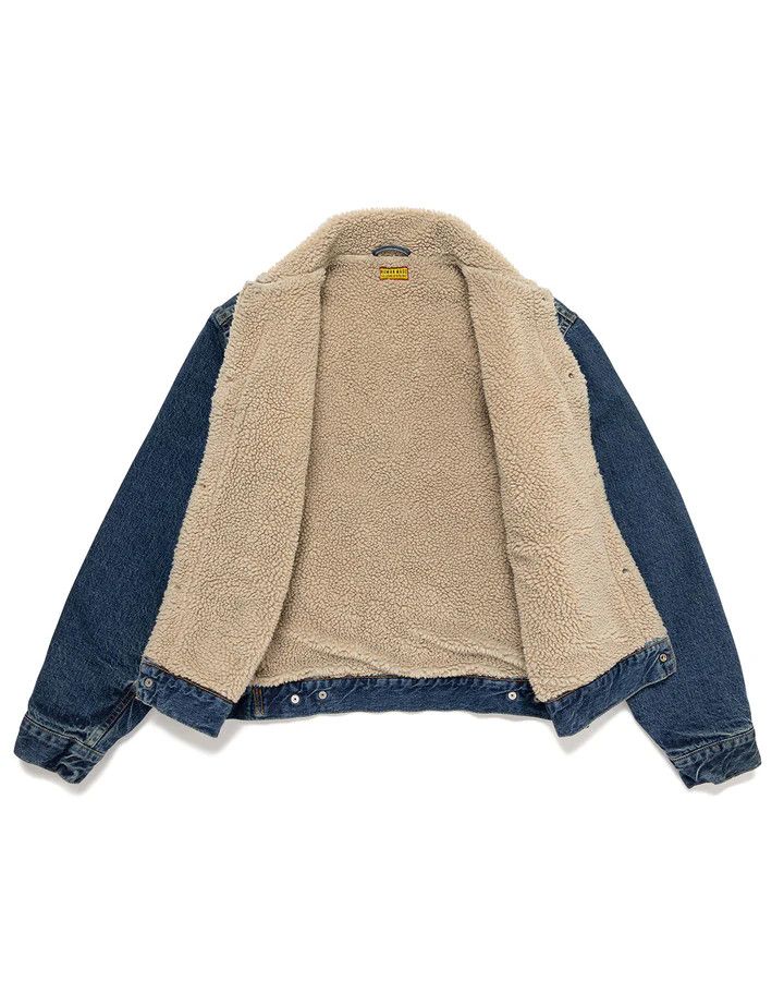 Human Made Human Made Boa Lined Denim Jacket Size US XXL / EU 58 / 5 - 3 Thumbnail