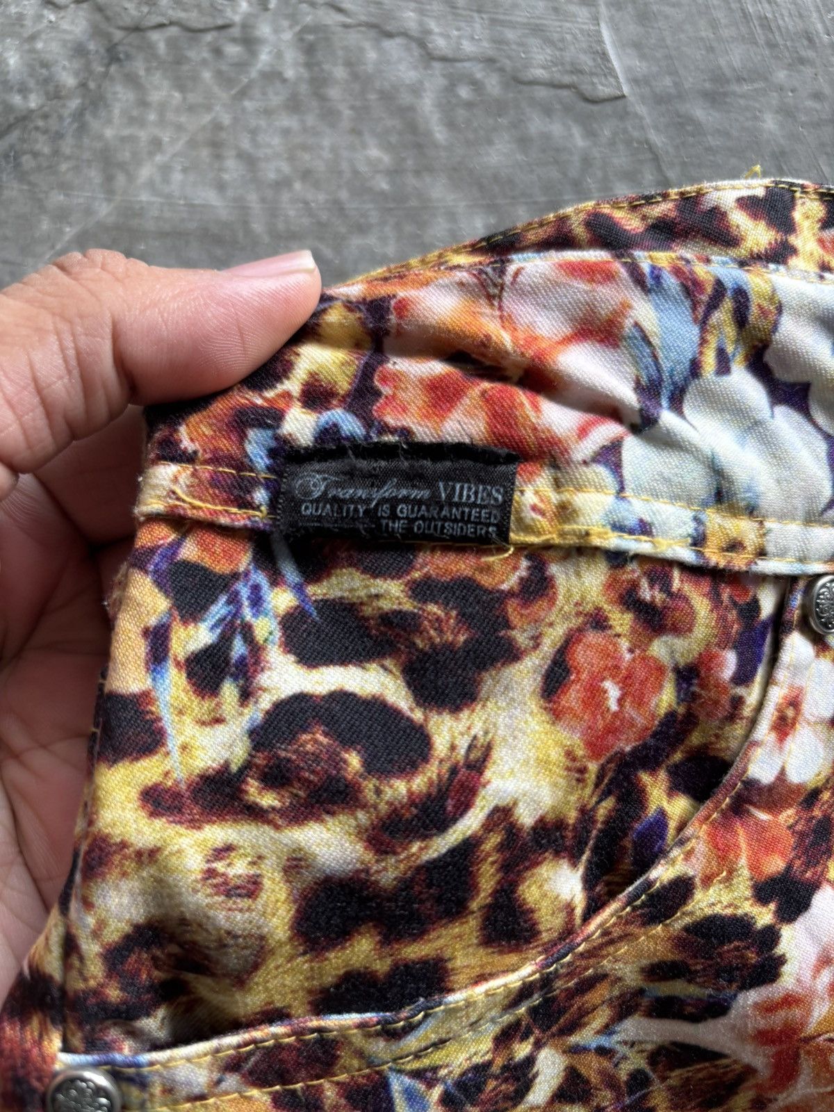 20471120 × Hysteric Glamour × If Six Was Nine Crazy XFRM leopard flower overprint short punk rockstar Size US 32 / EU 48 - 8 Thumbnail