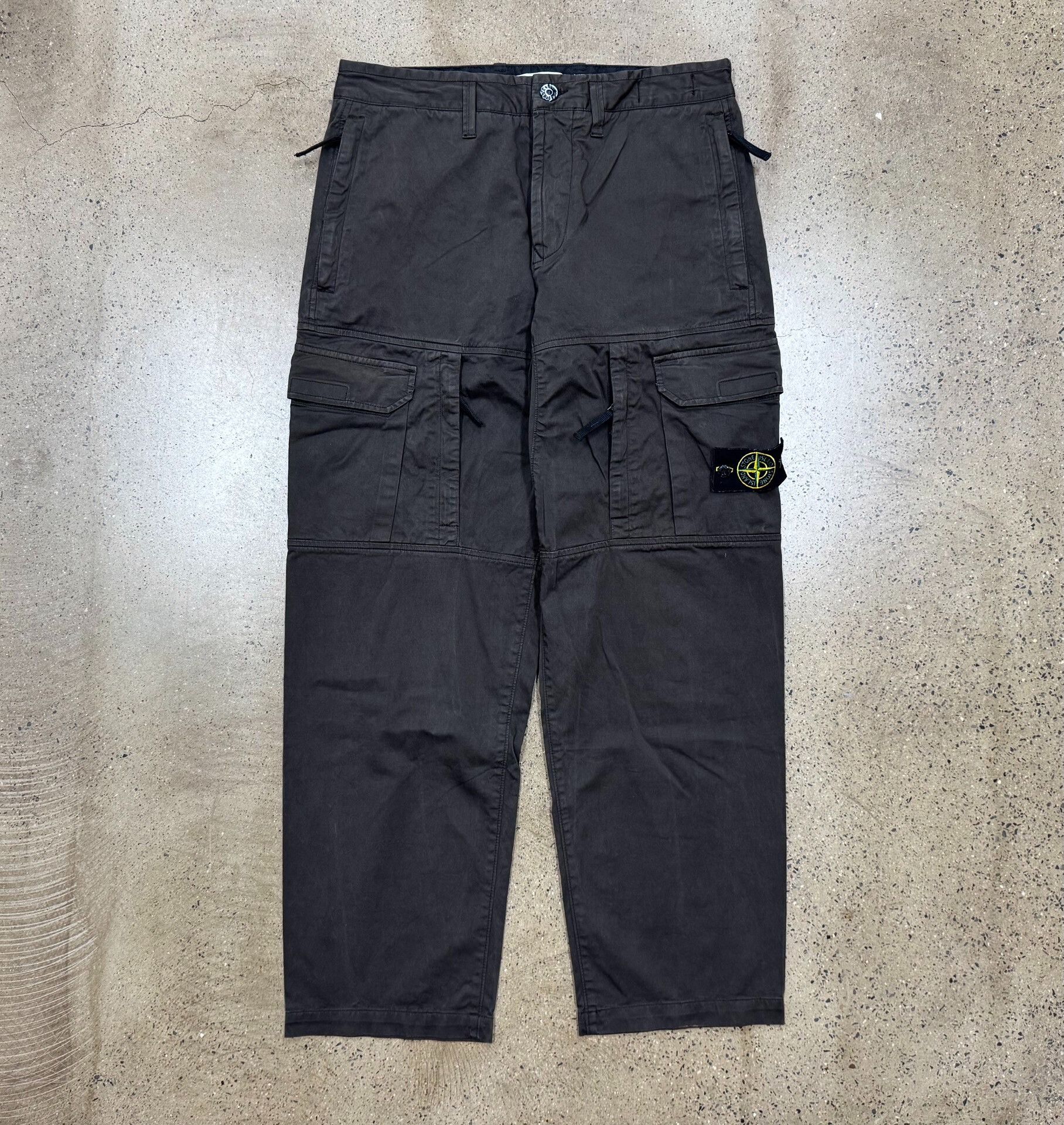 Stone Island Stone Island Wide Leg Cargo Pants Size US 30 / EU 46 - 1 Thumbnail