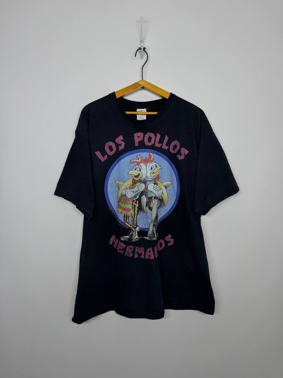 Port & Company Vintage Y2k Los Pollos Hermanos Breaking Bad T-Shirt Size US XXL / EU 58 / 5 - 2 Thumbnail