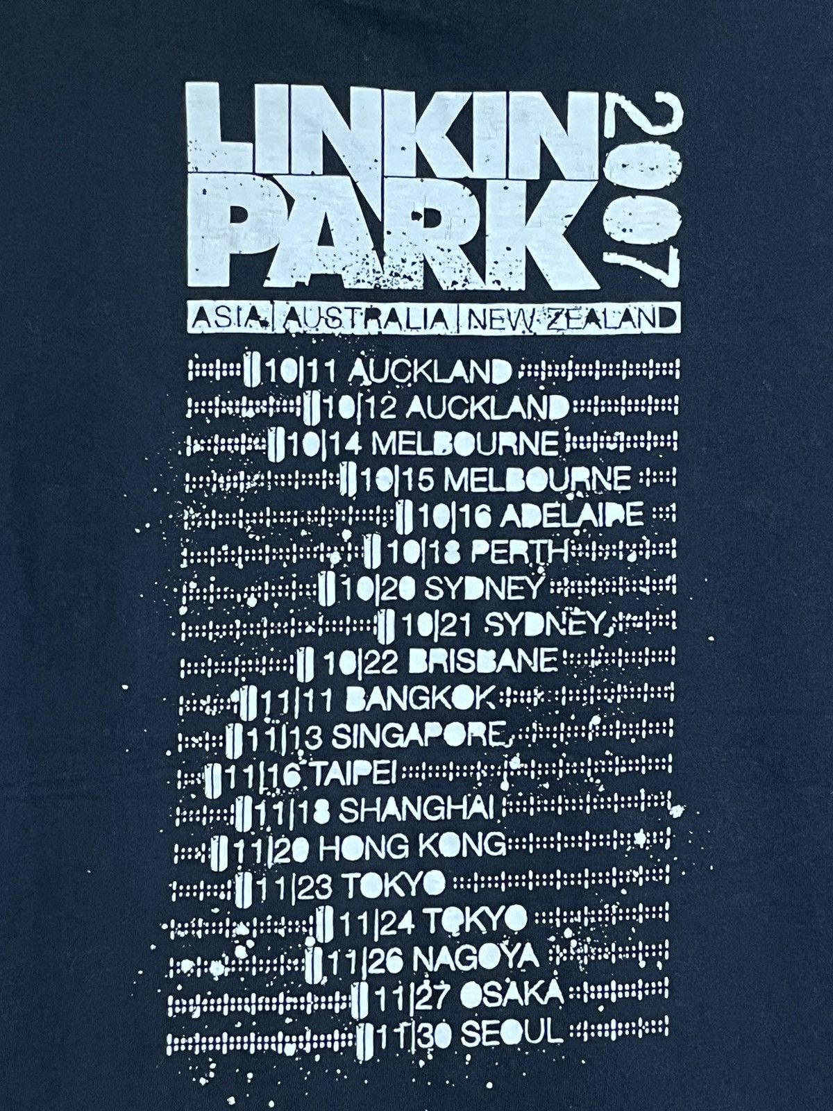 Band Tees VINTAGE Y2K LINKIN PARK TOUR 2007 TEE SHIRT Size US L / EU 52-54 / 3 - 4 Thumbnail
