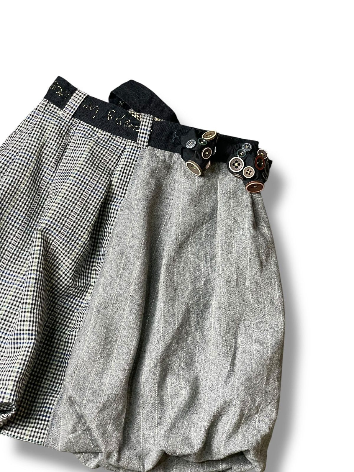 Desigual × Japanese Brand × Vintage DESIGUAL Parachute Style Mini Skirt (104) Size 25" / US 0 / IT 36 - 2 Thumbnail