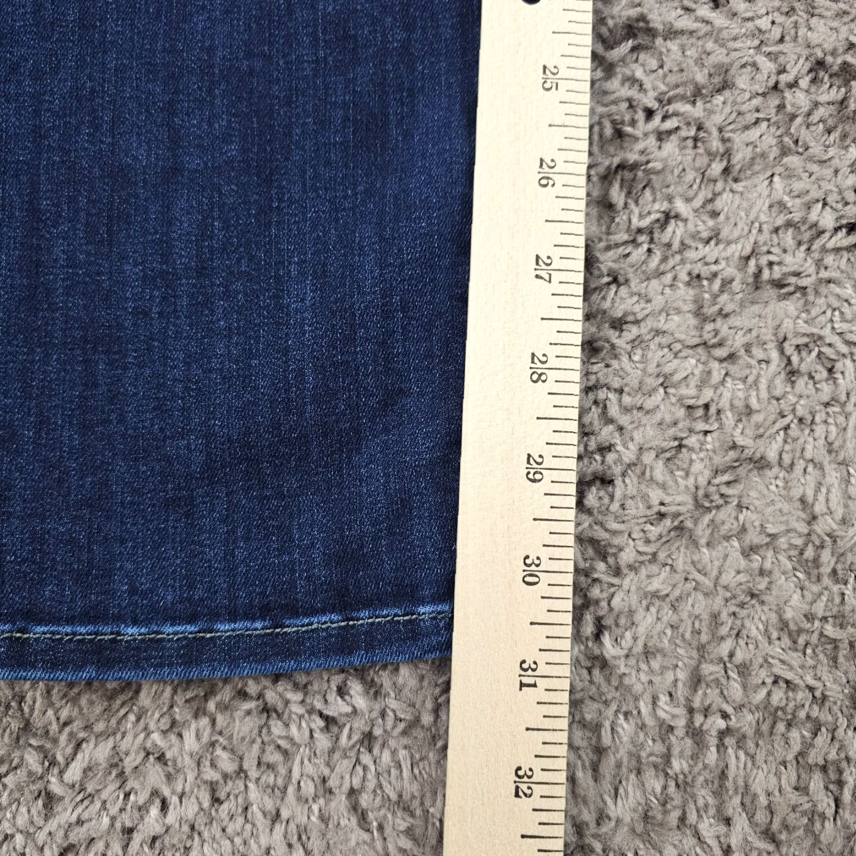 Mavi Mavi Jeans Womens High Rise Straight Leg Stretch Denim 28x31 Dark Wash Kendra Size 24" / US 00 / IT 34 - 6 Thumbnail