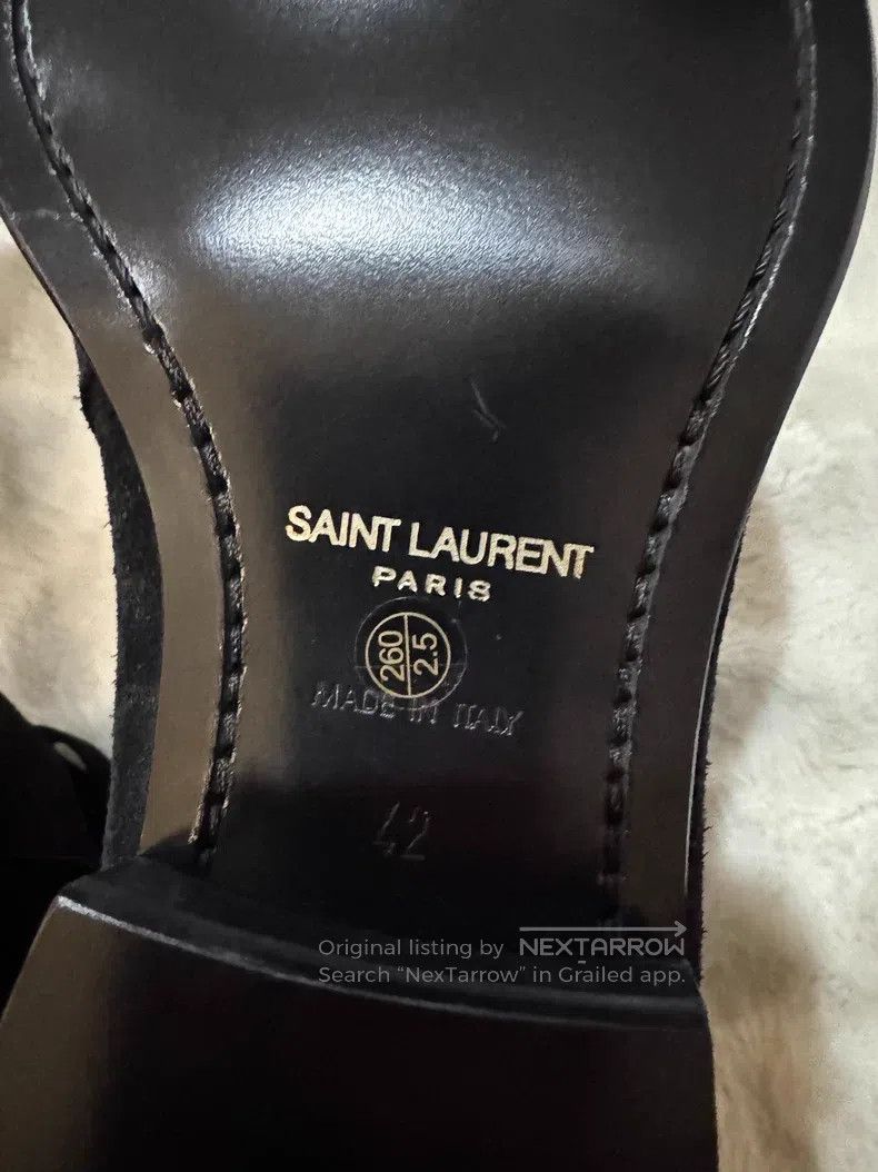 Saint Laurent Paris Saint Laurent Paris Suede Buckle Boots Size US 9 / EU 42 - 6 Thumbnail