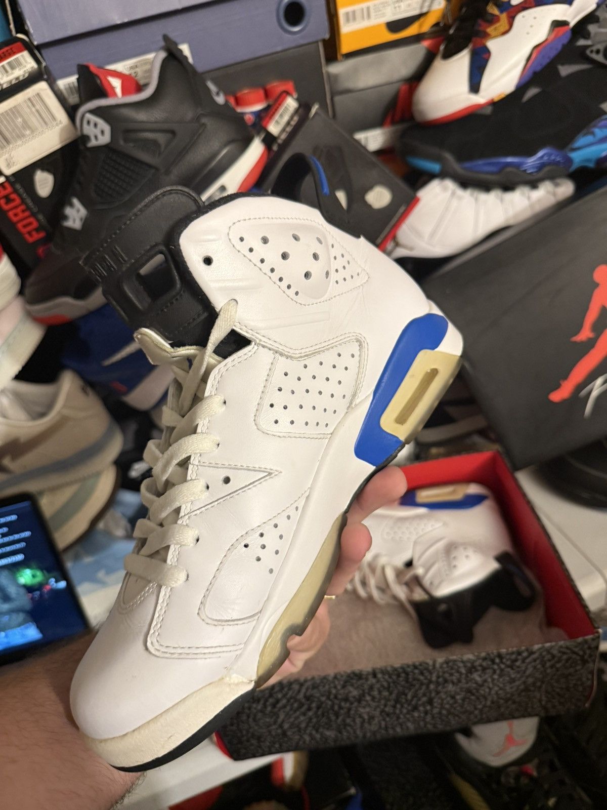 Jordan Brand Jordan retro 6 sport blue size 8 Size US 8 / EU 41 - 3 Thumbnail