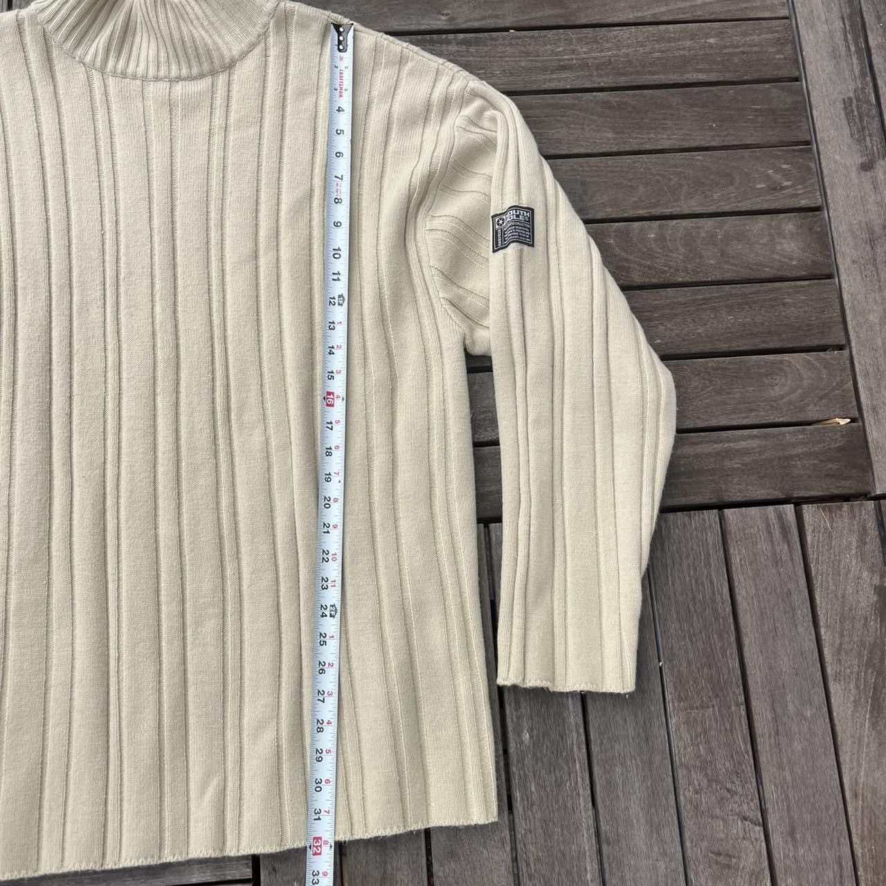Southpole Men’s Cream Turtleneck Southpole Sweater with Logo Detailing Size US XL / EU 56 / 4 - 6 Thumbnail