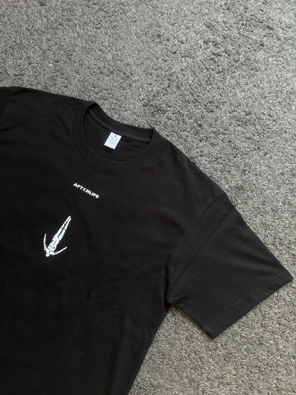 Vintage Vintage electro house Ibiza afterlife heavyweight black tee Size US M / EU 48-50 / 2 - 2 Thumbnail