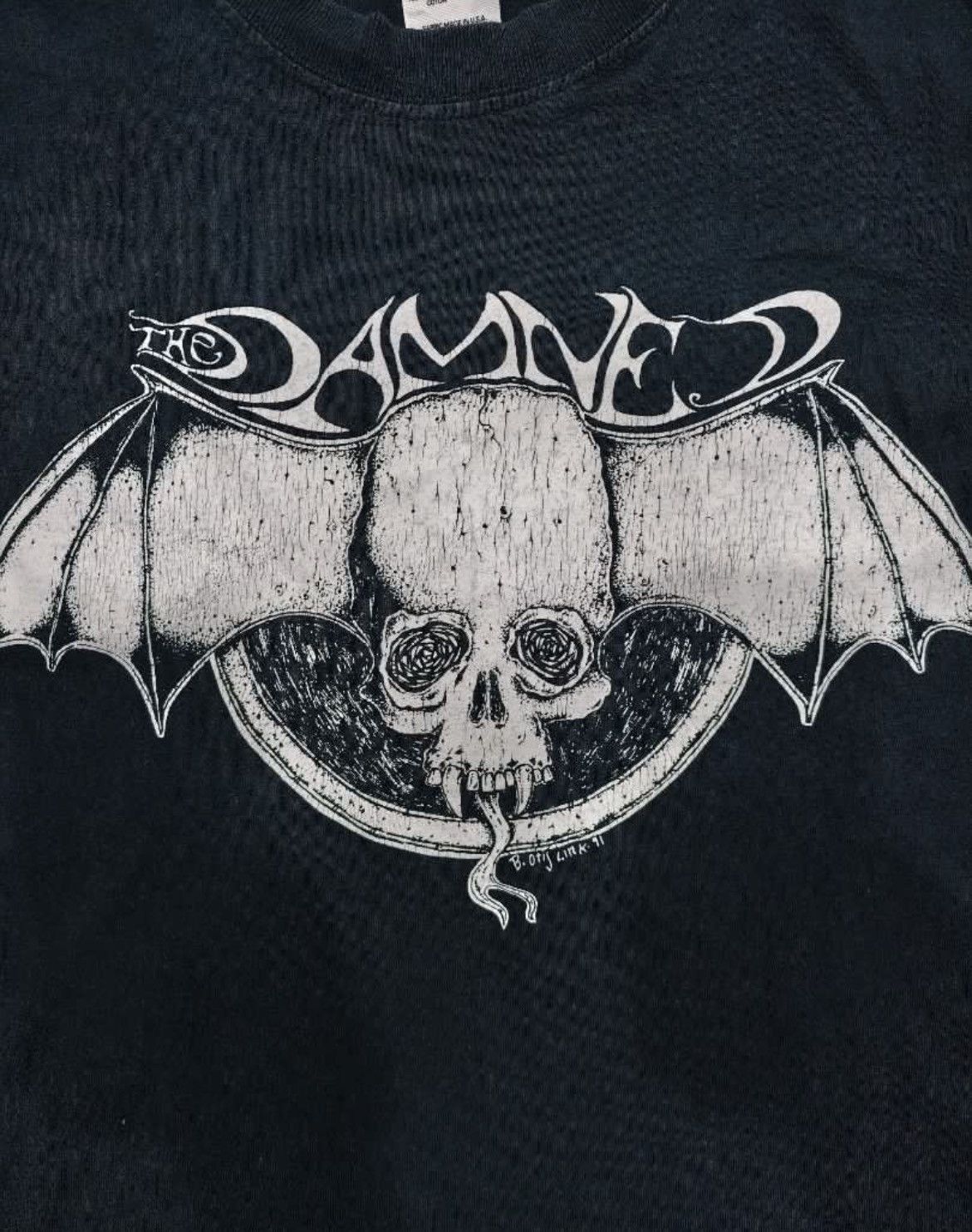 Band Tees Vintage 1991 The Damned shirt artwork by Bad Otis Link Size US S / EU 44-46 / 1 - 2 Thumbnail