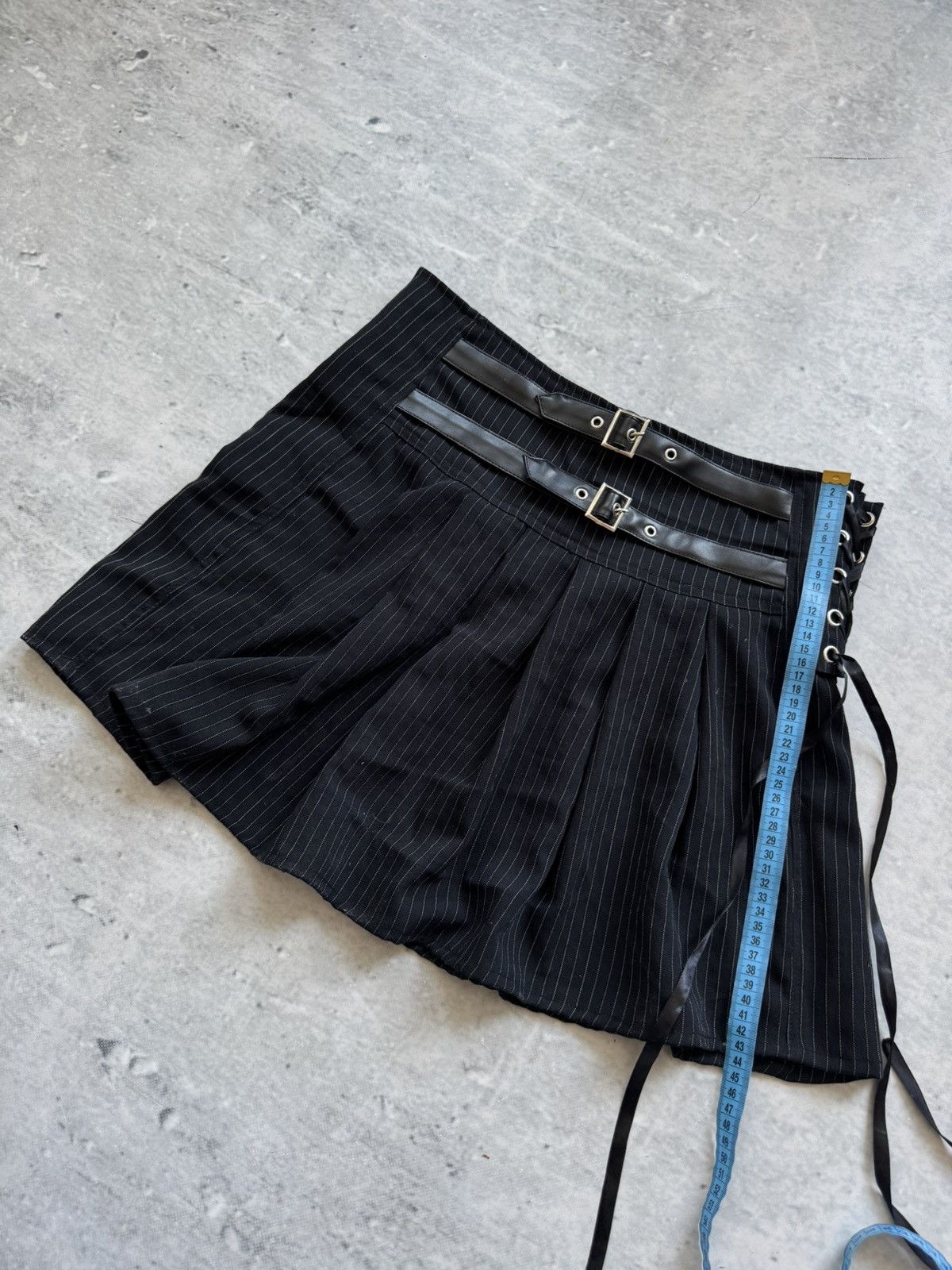 Vintage Gothicana by EMP AVANT GARDE RAVE SKIRT Size 30" / US 8 / IT 44 - 9 Thumbnail