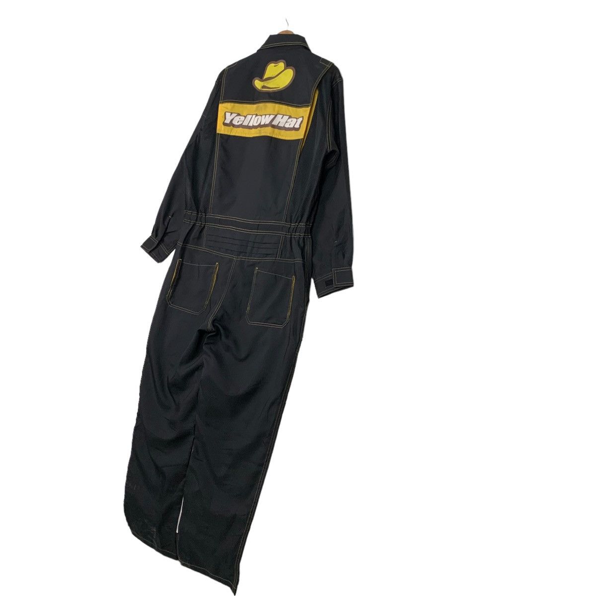 Japanese Brand YELLOW HAT Big Logo Coverall #0300-C14 Size US 36 / EU 52 - 4 Thumbnail