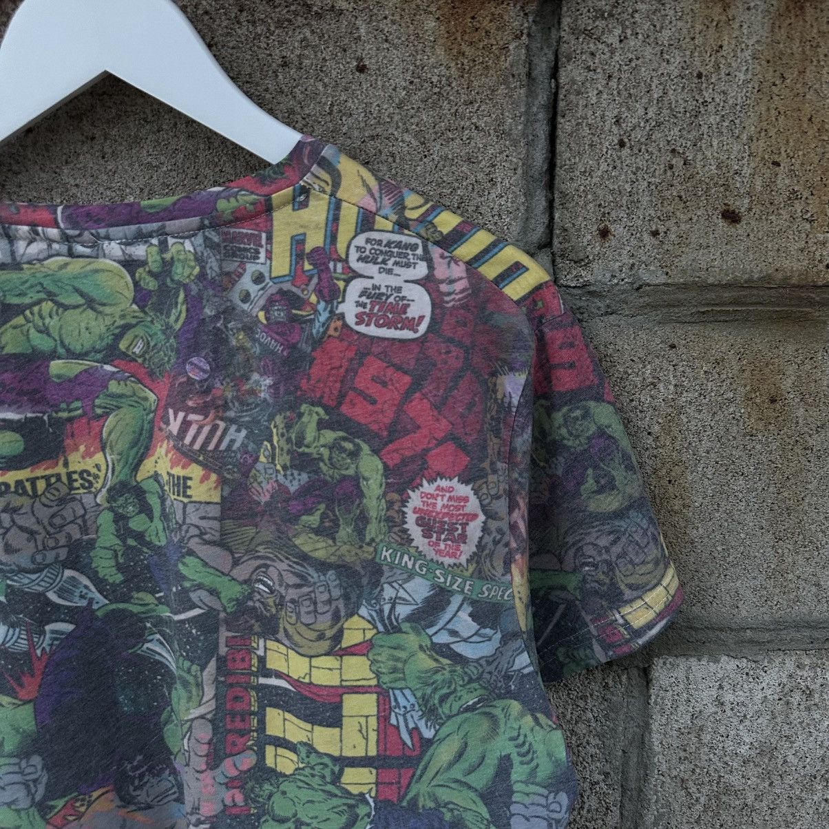 Marvel Comics Vintage Marvel T-shirt Overprinted Size M Y2K 00s USA Size US M / EU 48-50 / 2 - 7 Thumbnail