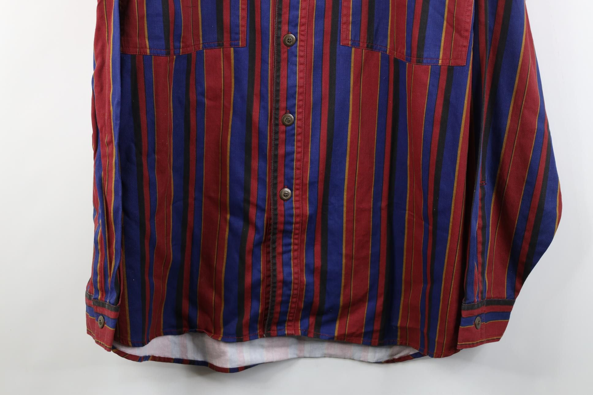 Vintage Deadstock Vintage 90s Streetwear Big Pocket Button Shirt Size US XXL / EU 58 / 5 - 3 Thumbnail