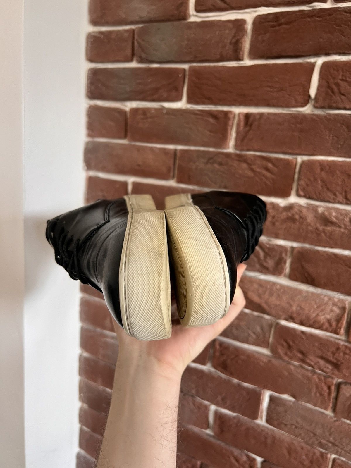 Playboy Vintage Playboy Court 7US Black Hype Leather Low Sneakers Size US 7 / EU 40 - 9 Thumbnail