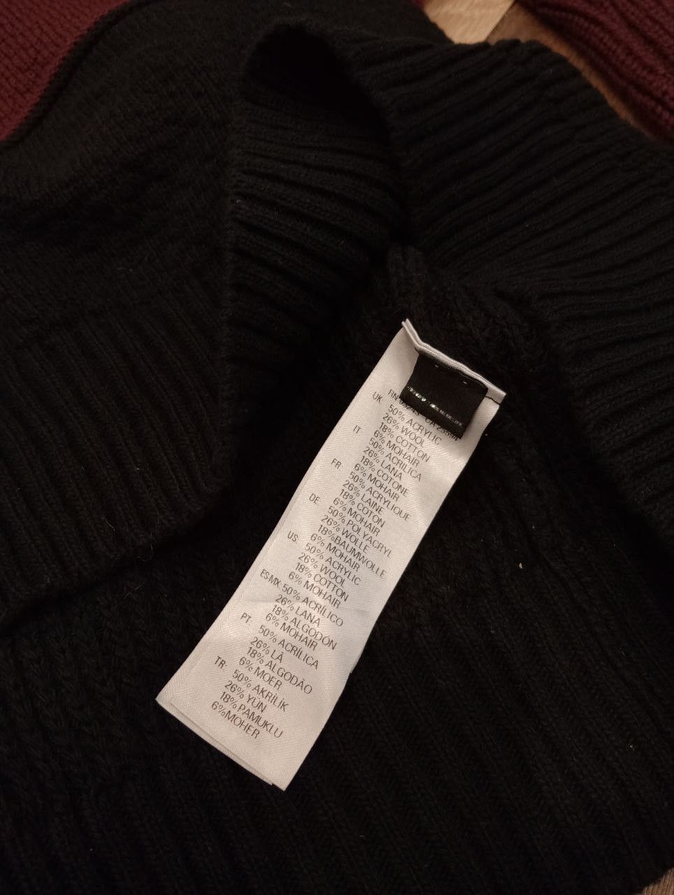 Diesel DIESEL ACRYLIC+WOOL+COTTON+MOHAIR KNITTED SWEATER Size US XXL / EU 58 / 5 - 9 Thumbnail
