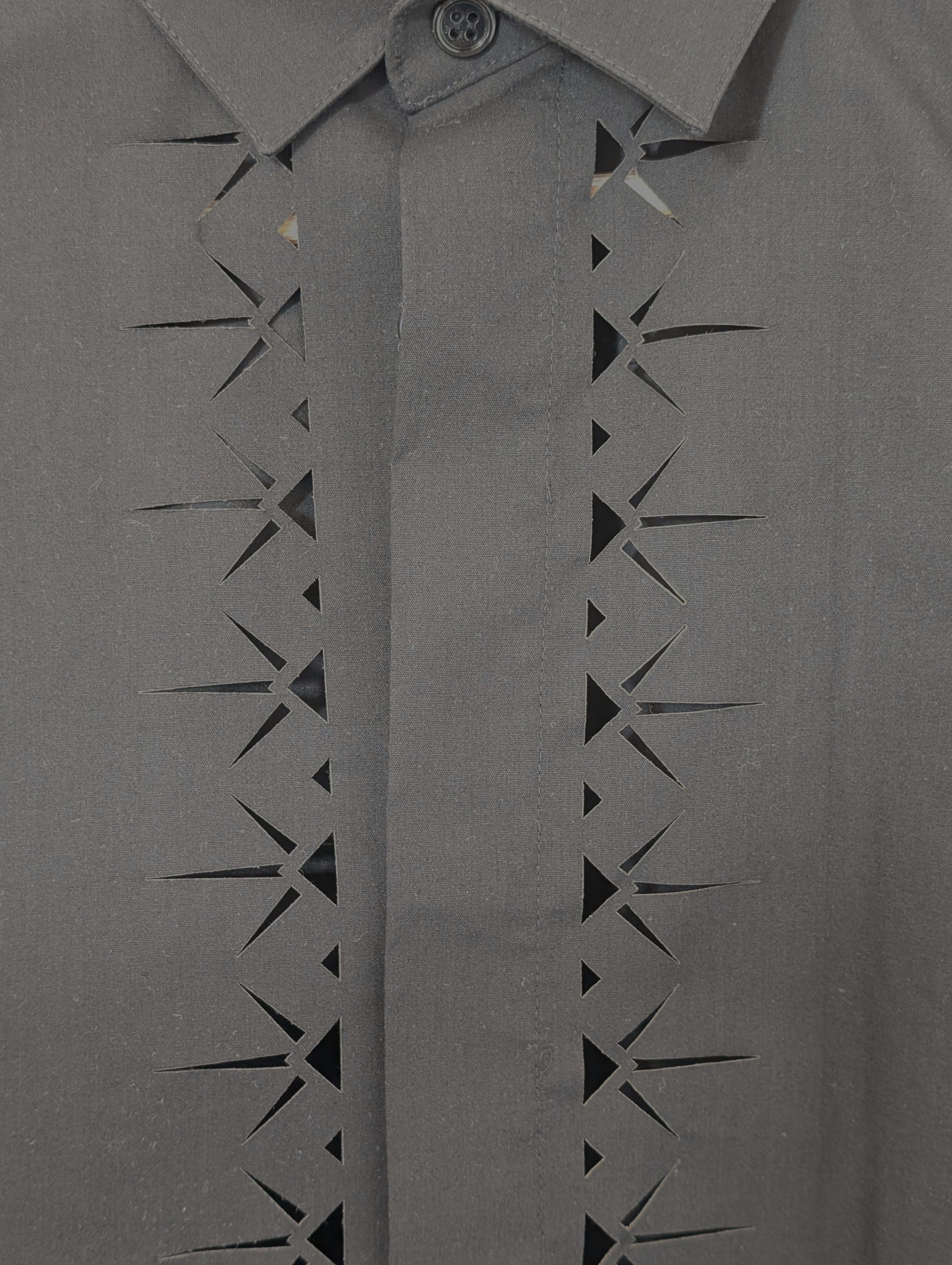 Haider Ackermann Haider Ackermann SS19 laser cut mens shirt Size US XS / EU 42 / 0 - 4 Thumbnail