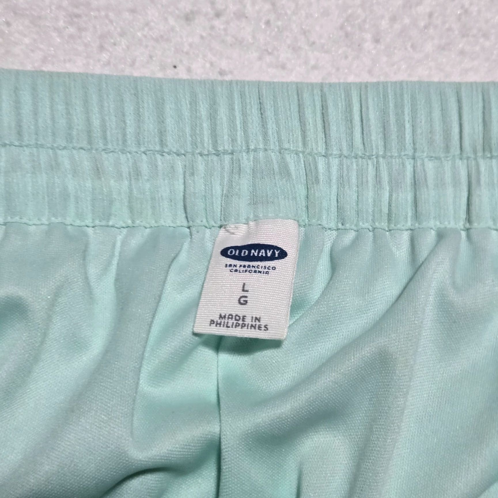 Old Navy Old Navy Skirt Adult Large Blue Spandex Knit High Rise Flare Below Knee Casual Summer Women’s L Blue Vintage No Size 36" / US 14 / IT 50 - 4 Thumbnail