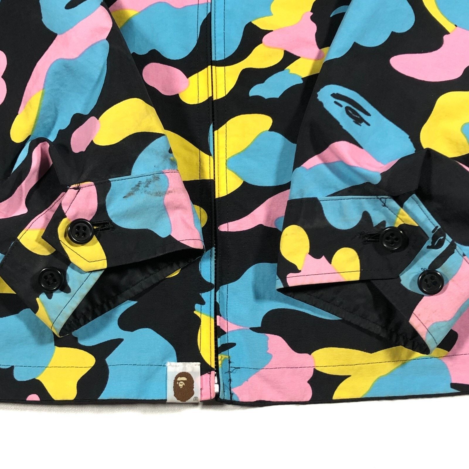 Bape × Vintage Vintage Bape Cotton Candy Camo Reversible Coach Jacket Size US M / EU 48-50 / 2 - 2 Thumbnail