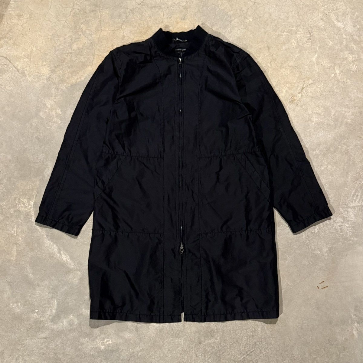 Helmut Lang Helmut Lang Bomber Collar Lightweight Trench Coat Grunge ERD Size US XL / EU 56 / 4 - 1 Thumbnail