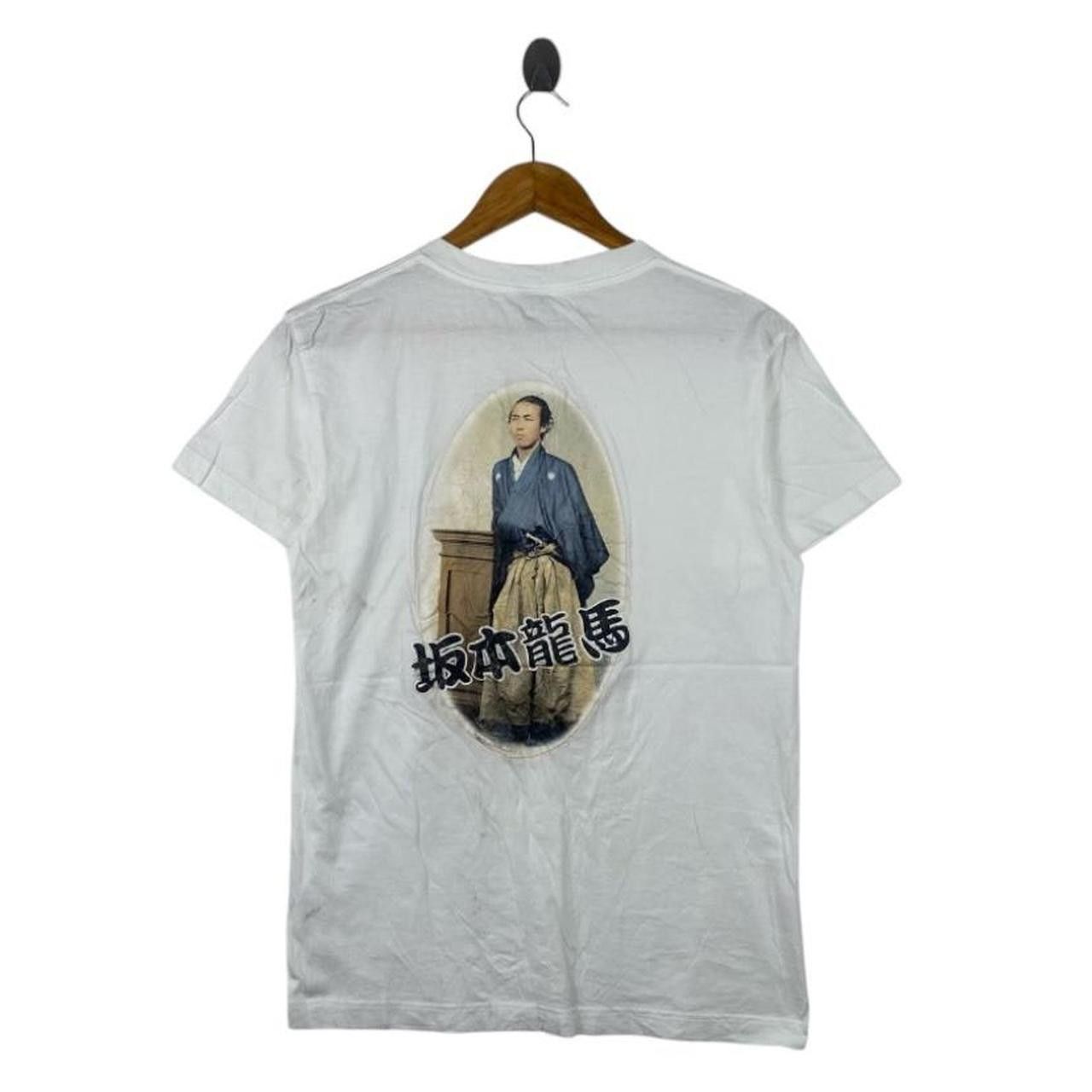 Vintage Vintage SAKAMOTO RYOMA SAMURAI Japan Traditional Tee Shirt Size US S / EU 44-46 / 1 - 1 Thumbnail