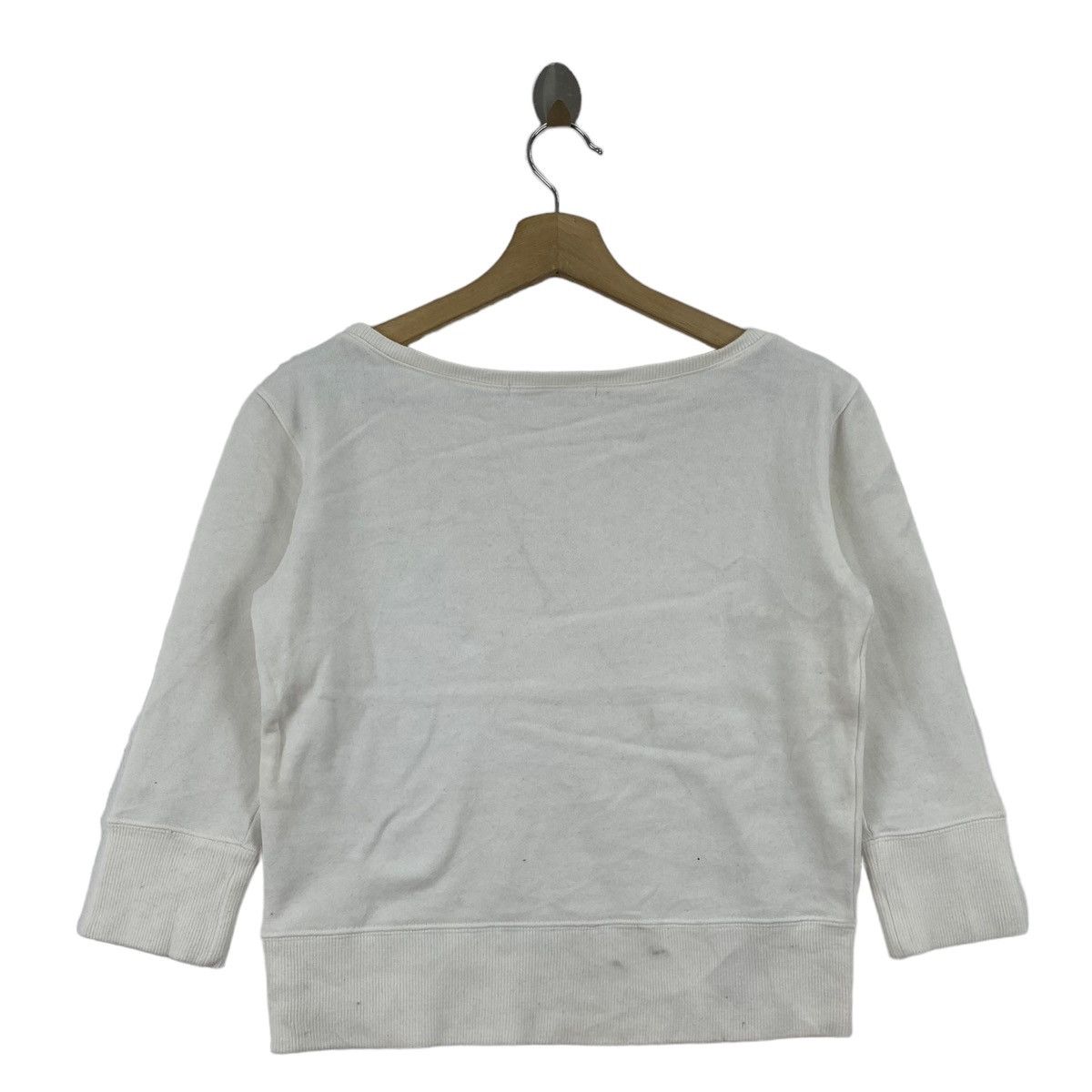 Japanese Brand YOICHI NAGASAWA Mignon Japanese Designer Crop Top White Size S / US 4 / IT 40 - 2 Thumbnail