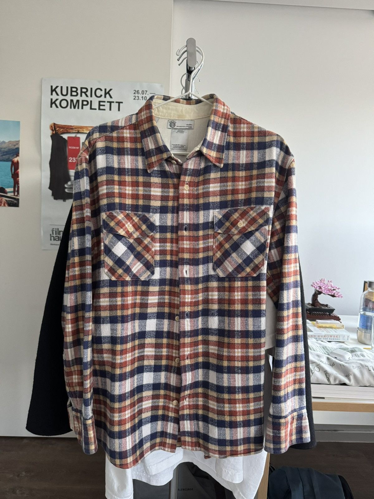 Visvim Black Elk Flannel (Brushed Giza) Size US L / EU 52-54 / 3 - 2 Thumbnail