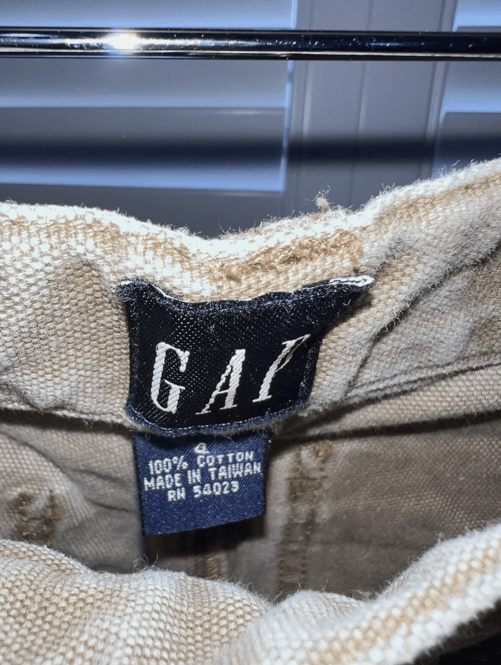Gap Vintage Gap Y2K 2000s Tan Brown Pants Size 4 Size 27" / US 4 / IT 40 - 2 Thumbnail