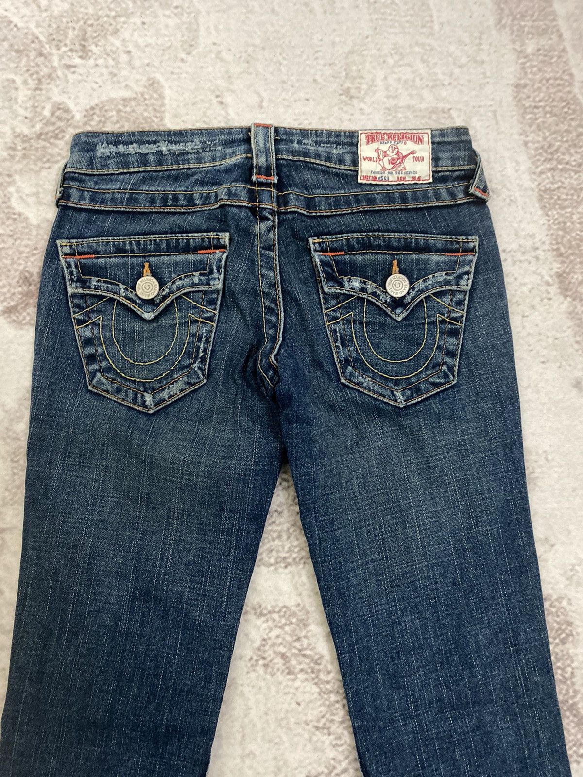 True Religion 🔥NEEDGONE🔥Rarely Sizing Flare True Religion Jeans Size 27" / US 4 / IT 40 - 4 Thumbnail